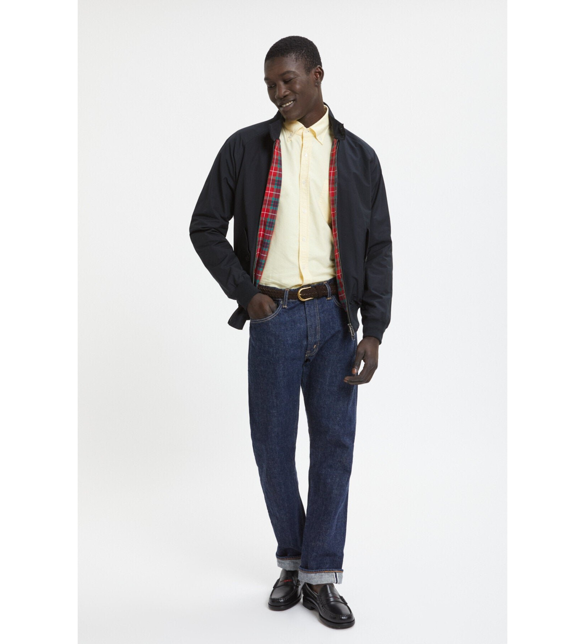 Baracuta Harrington jacket G9 navy - Esdemarca Store fashion