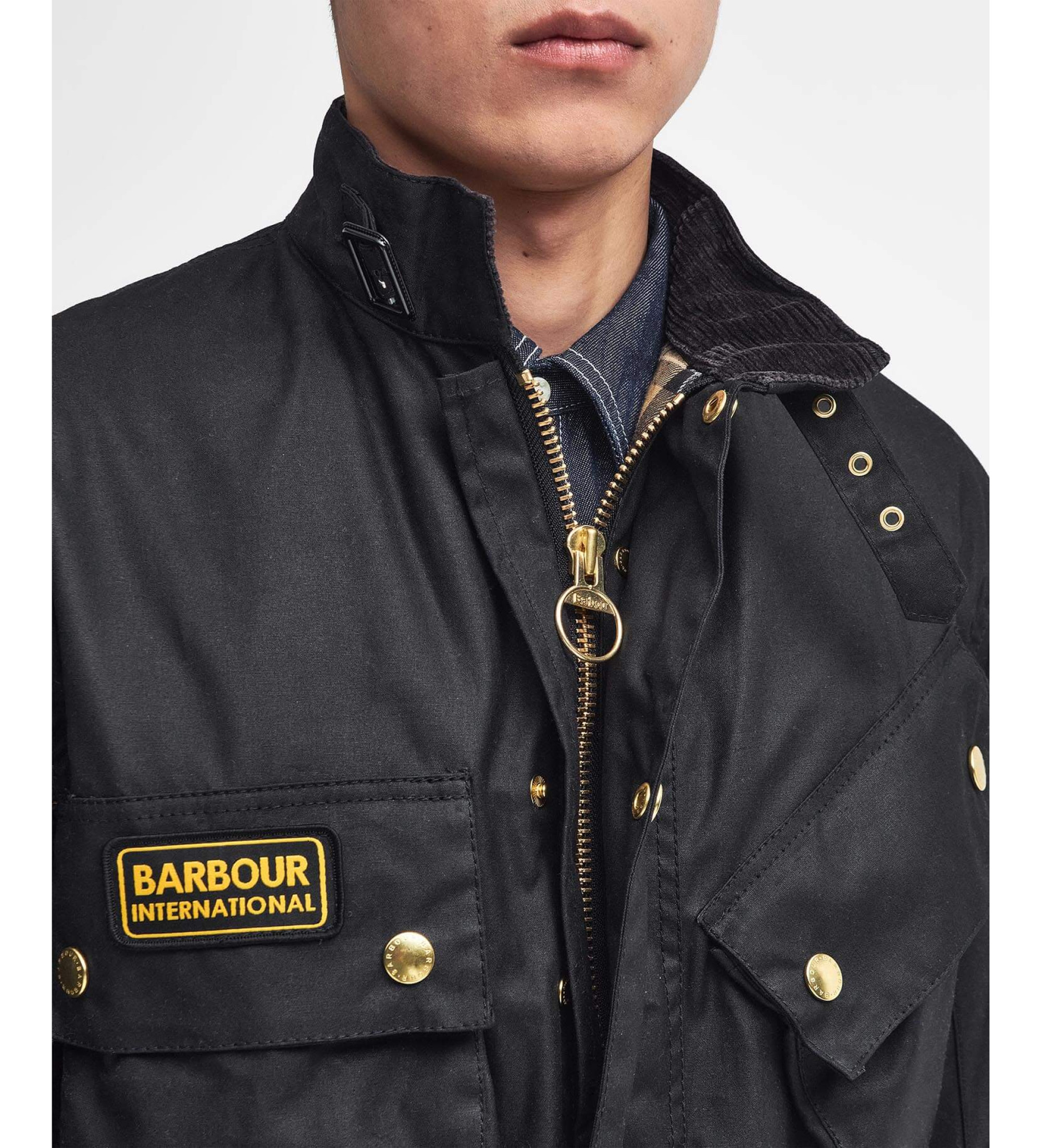 Barbour Internacional International Original Waxed Jacket black