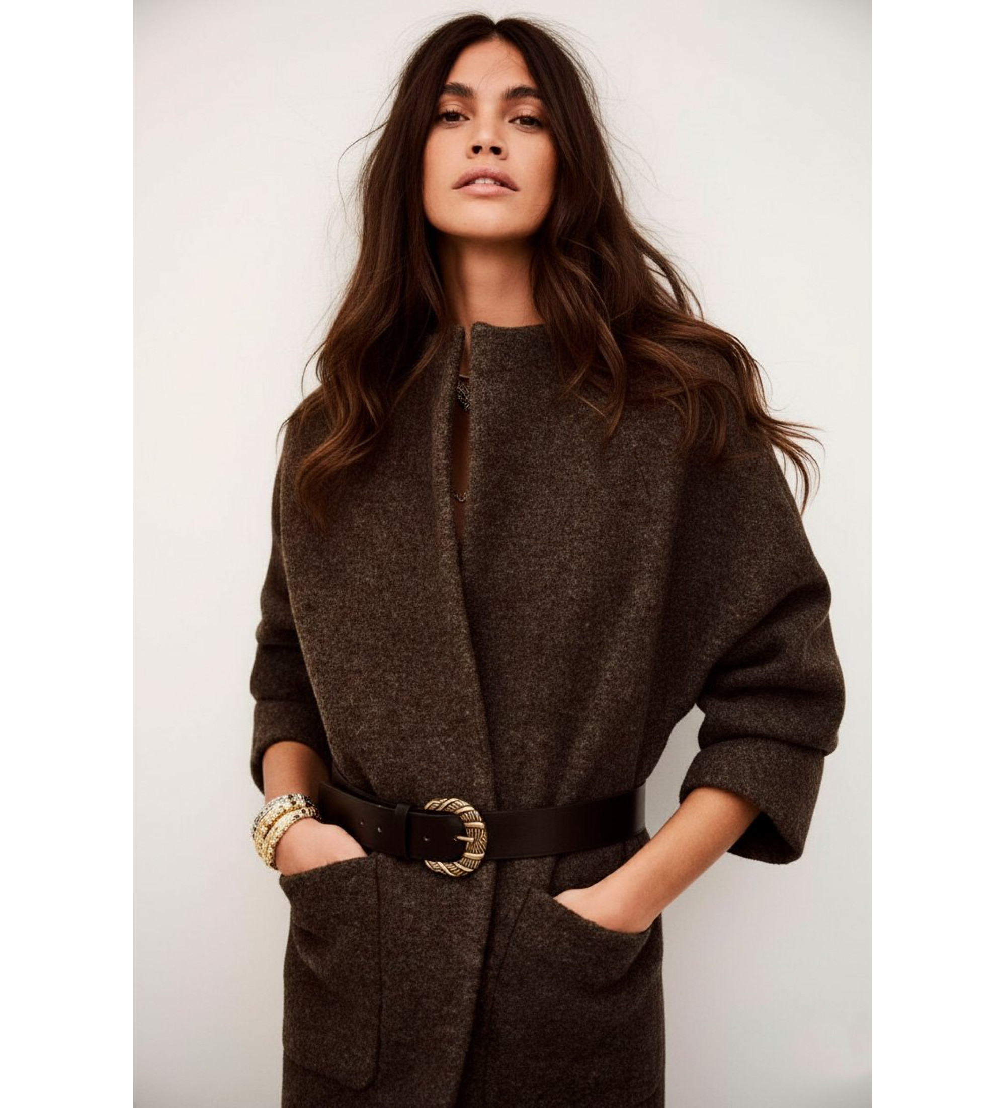 BA&SH Brown Claudy coat BA&SH Brown Claudy coat