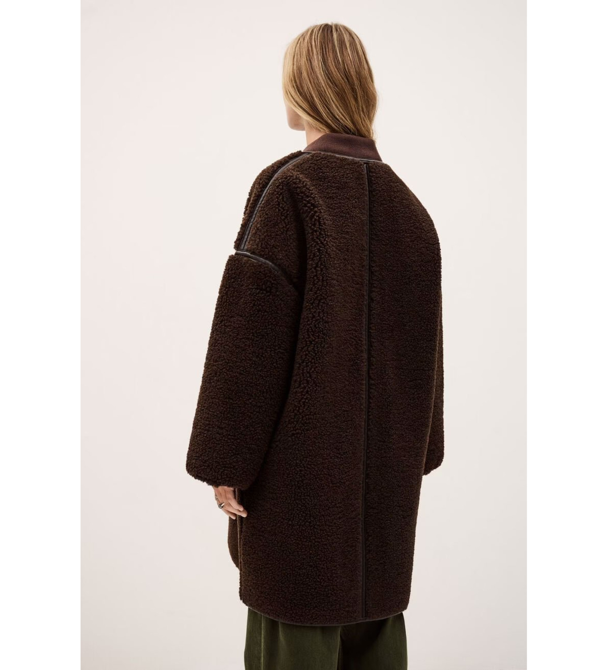 BA&SH Chocolate Millie Coat BA&SH Chocolate Millie Coat