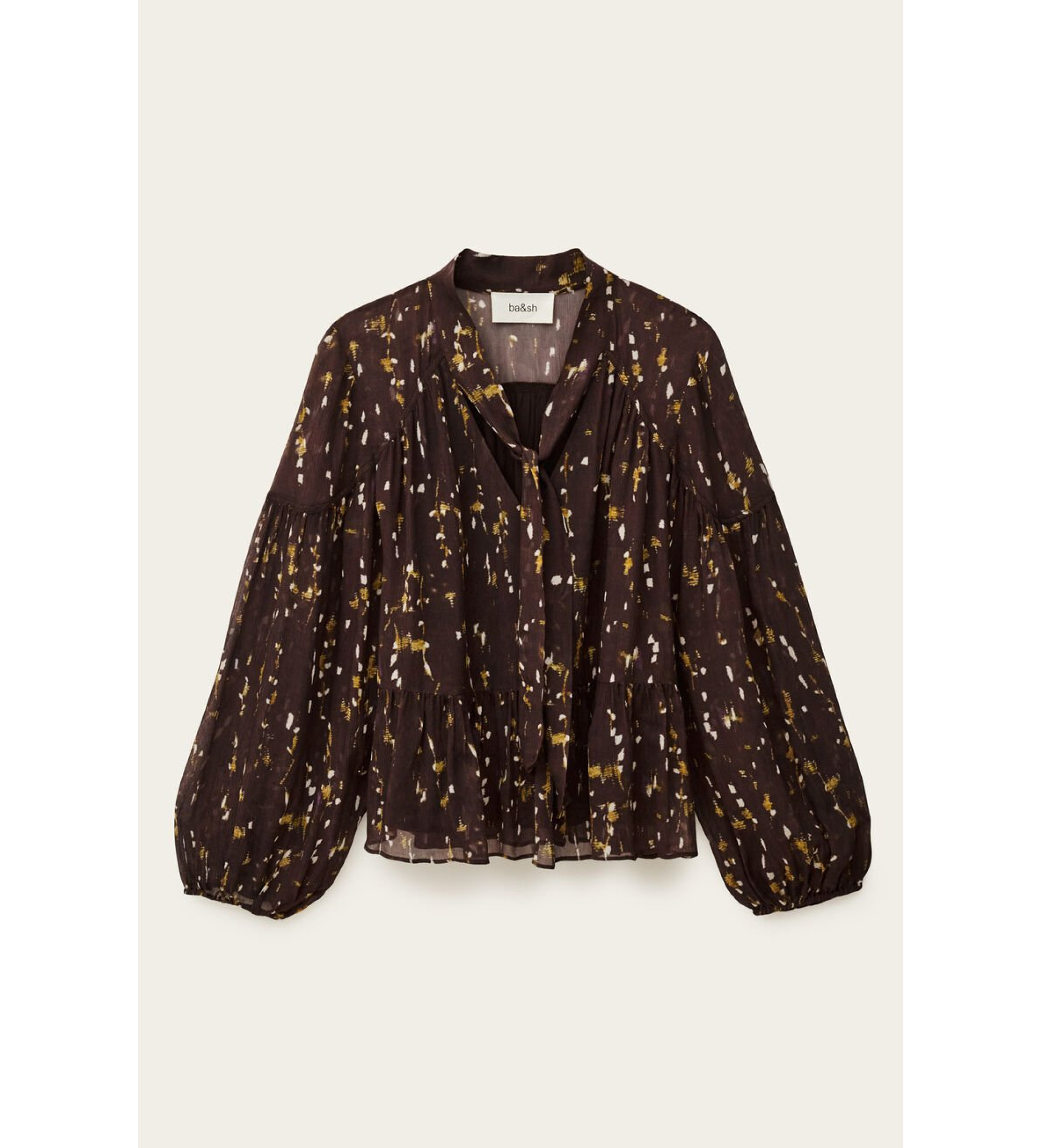 BA&SH Kamala rjava bluza