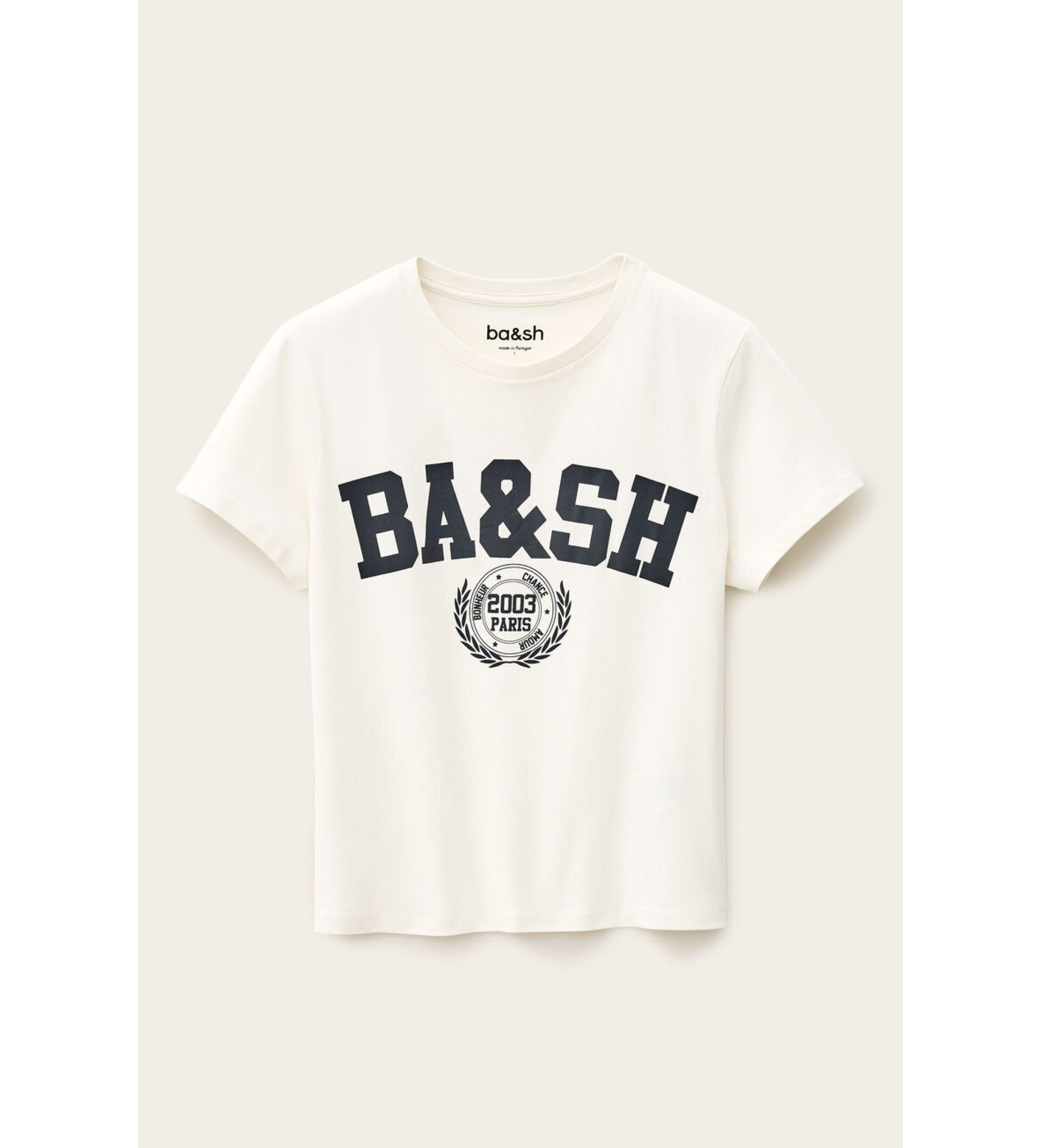 BA&SH T-shirt Ioni beige