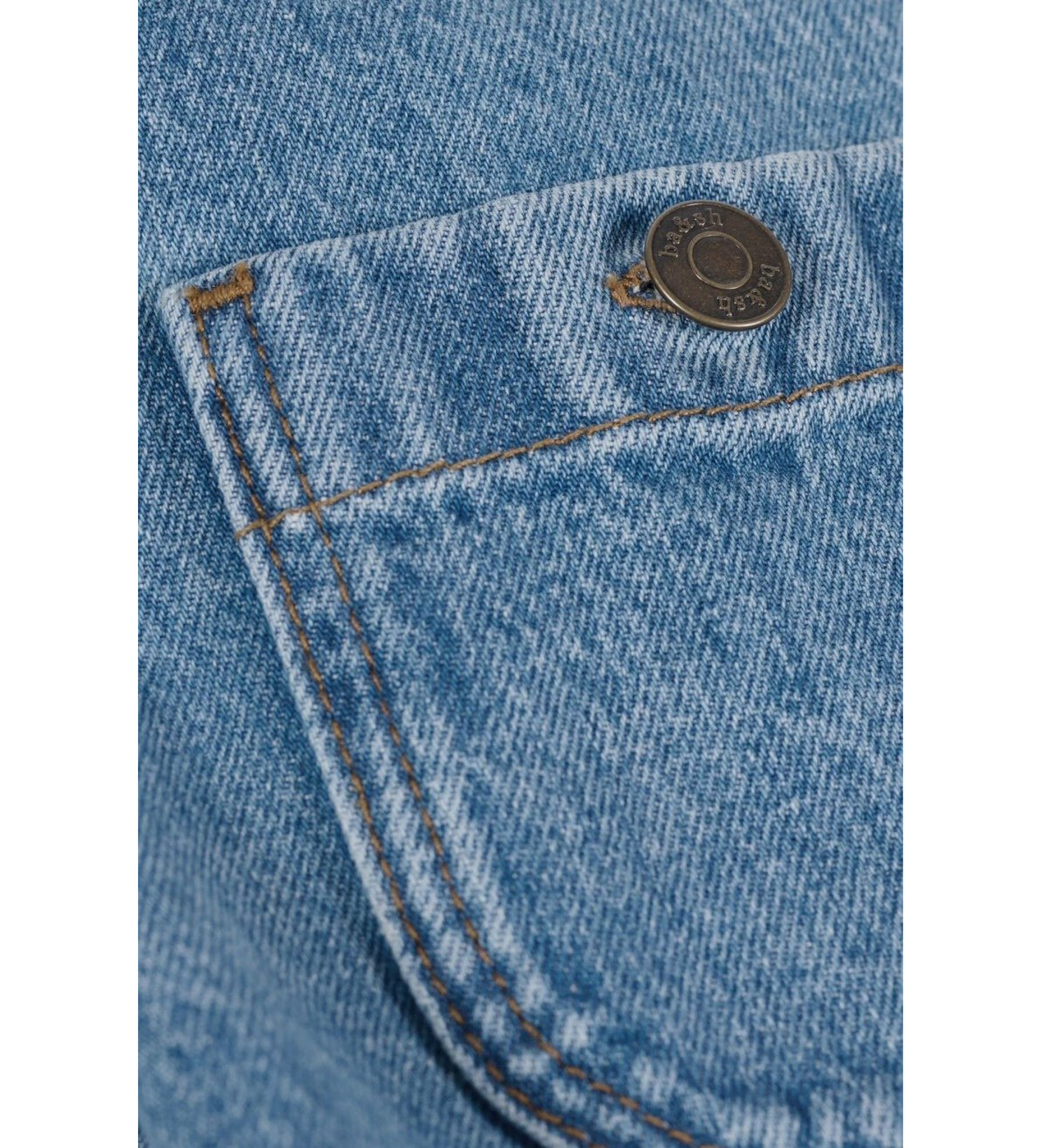 BA&SH Tiny Jacket bleu