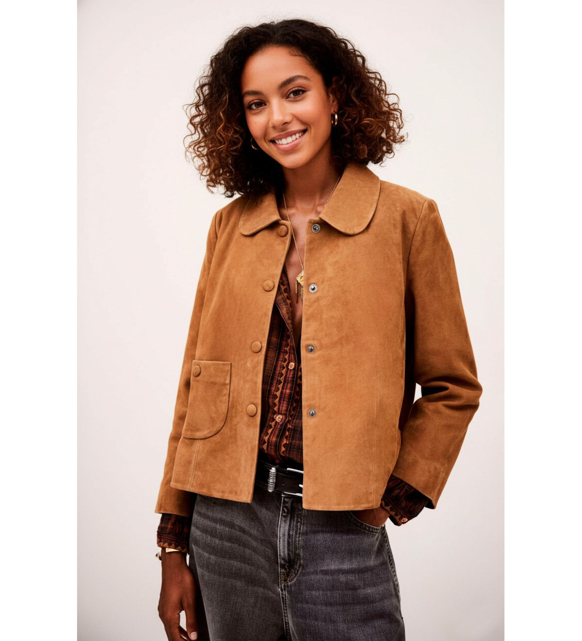 BA&SH Jacket Milas brown BA&SH Jacket Milas brown