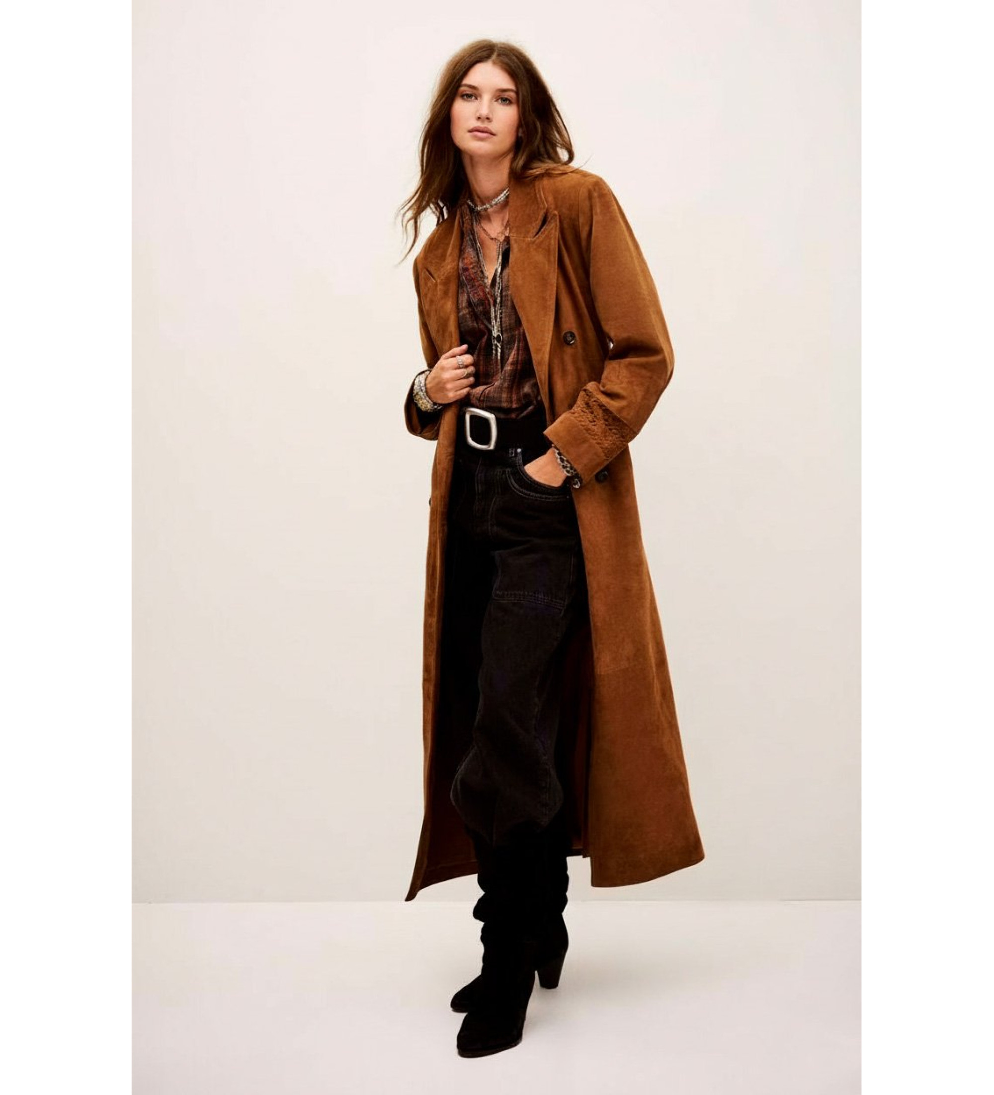 BA&SH Trench Maina brown BA&SH Trench Maina brown