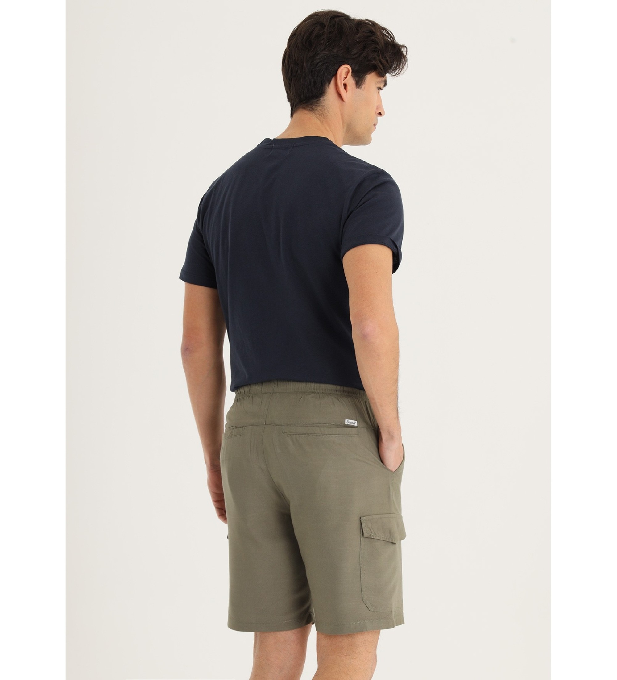 Bendorff Medium Cargo Bermudashorts med flerfickor grn