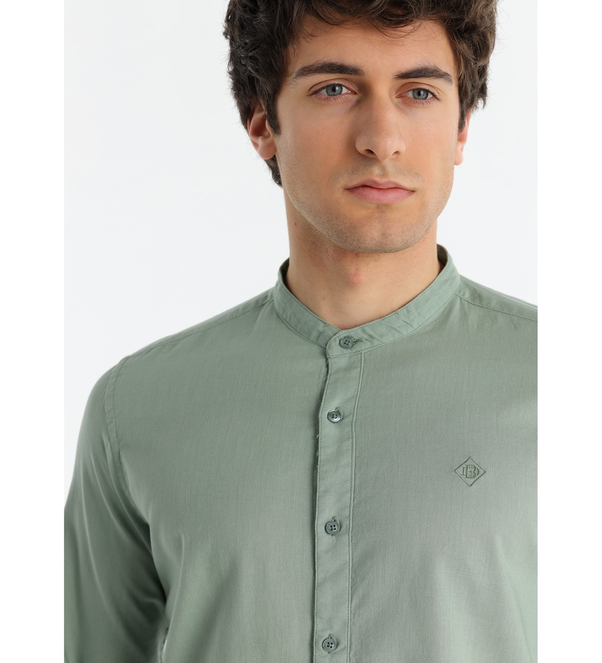 Bendorff Groen shirt met lange mouwen