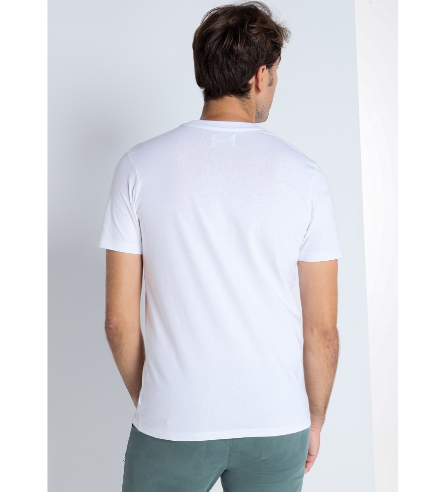 Bendorff T-shirt basique  manches courtes en chenille blanc