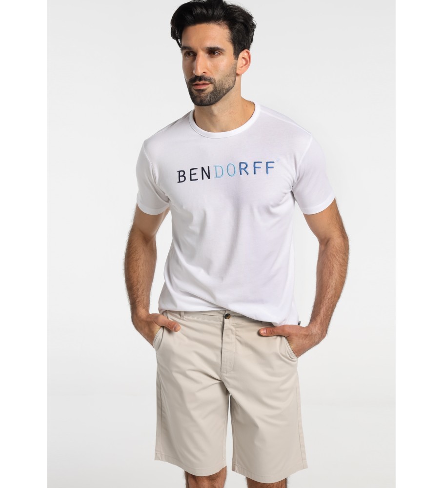 Bendorff White embroidered T-shirt