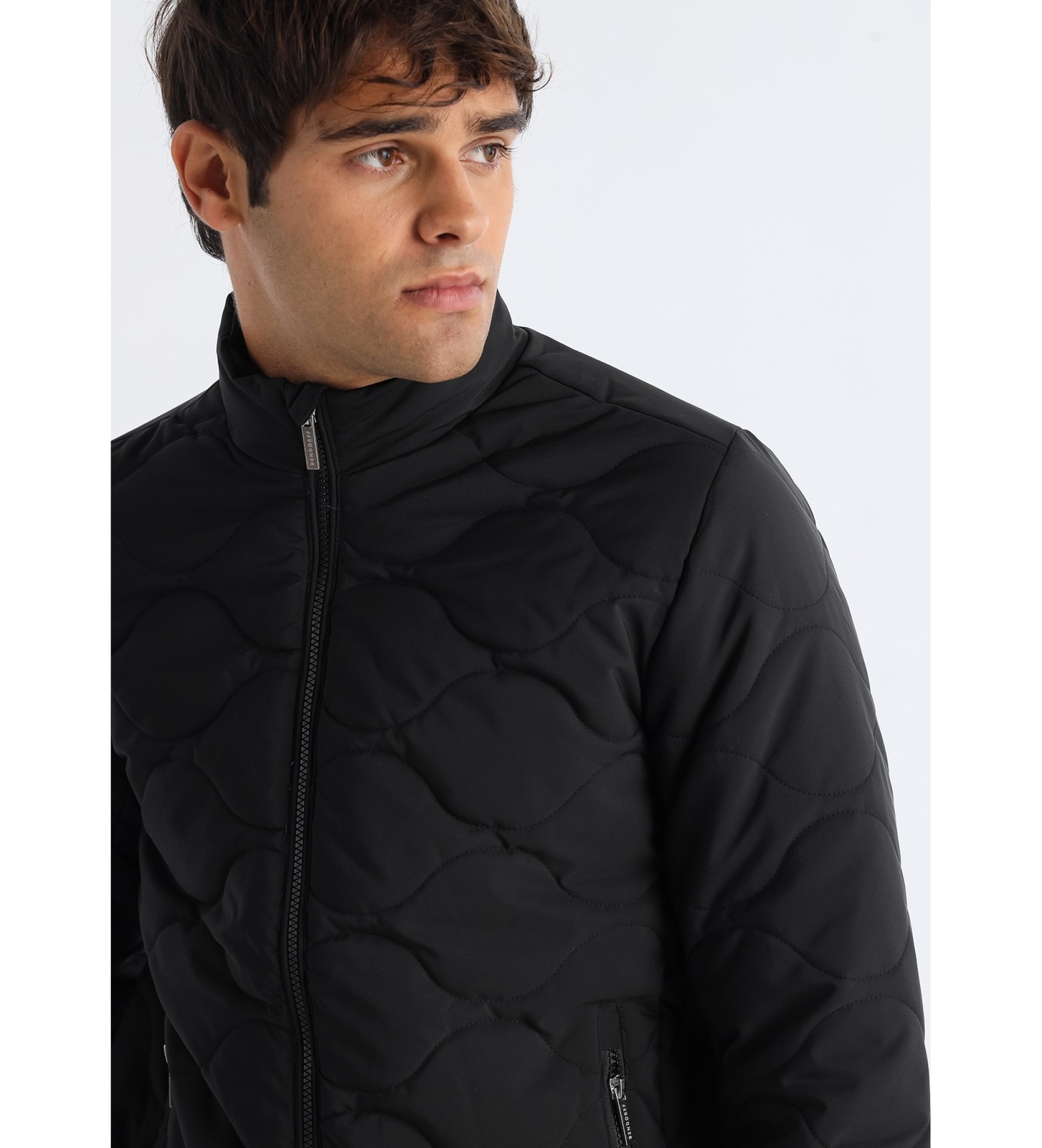 Bendorff Casaco leve acolchoado preto
