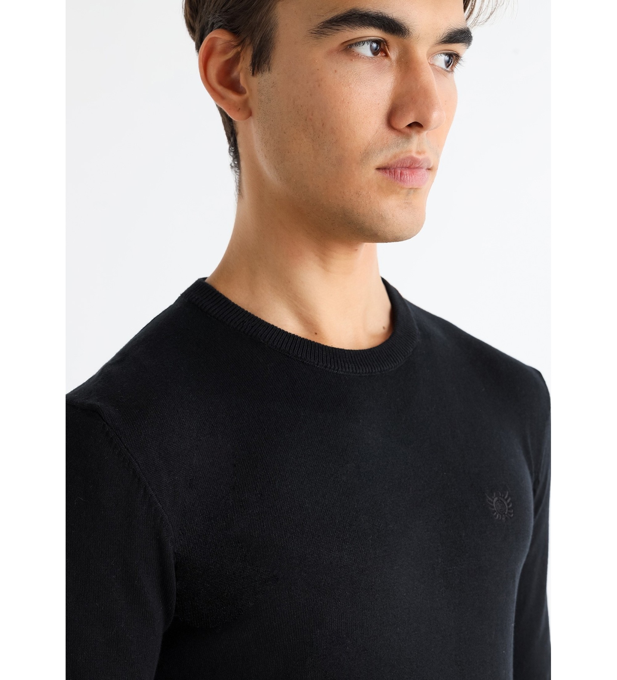 Bendorff Jersey bsico de punto con Logo bordado negro