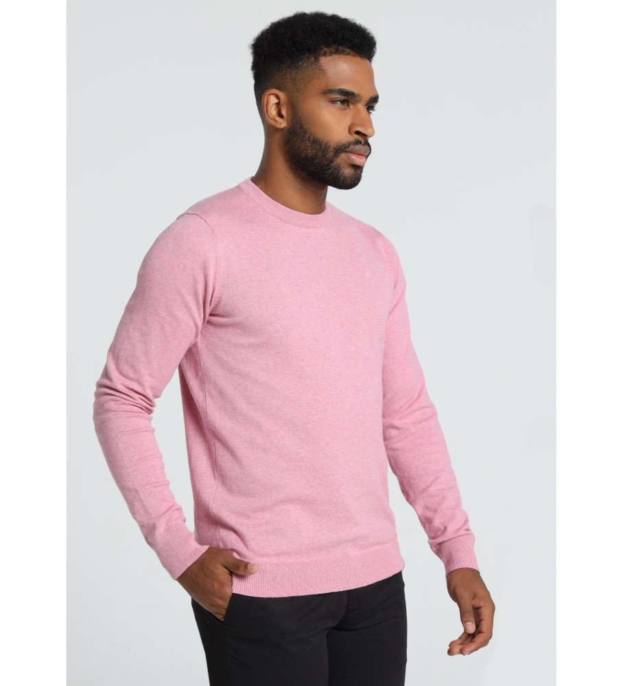 Bendorff Pink box collar sweater