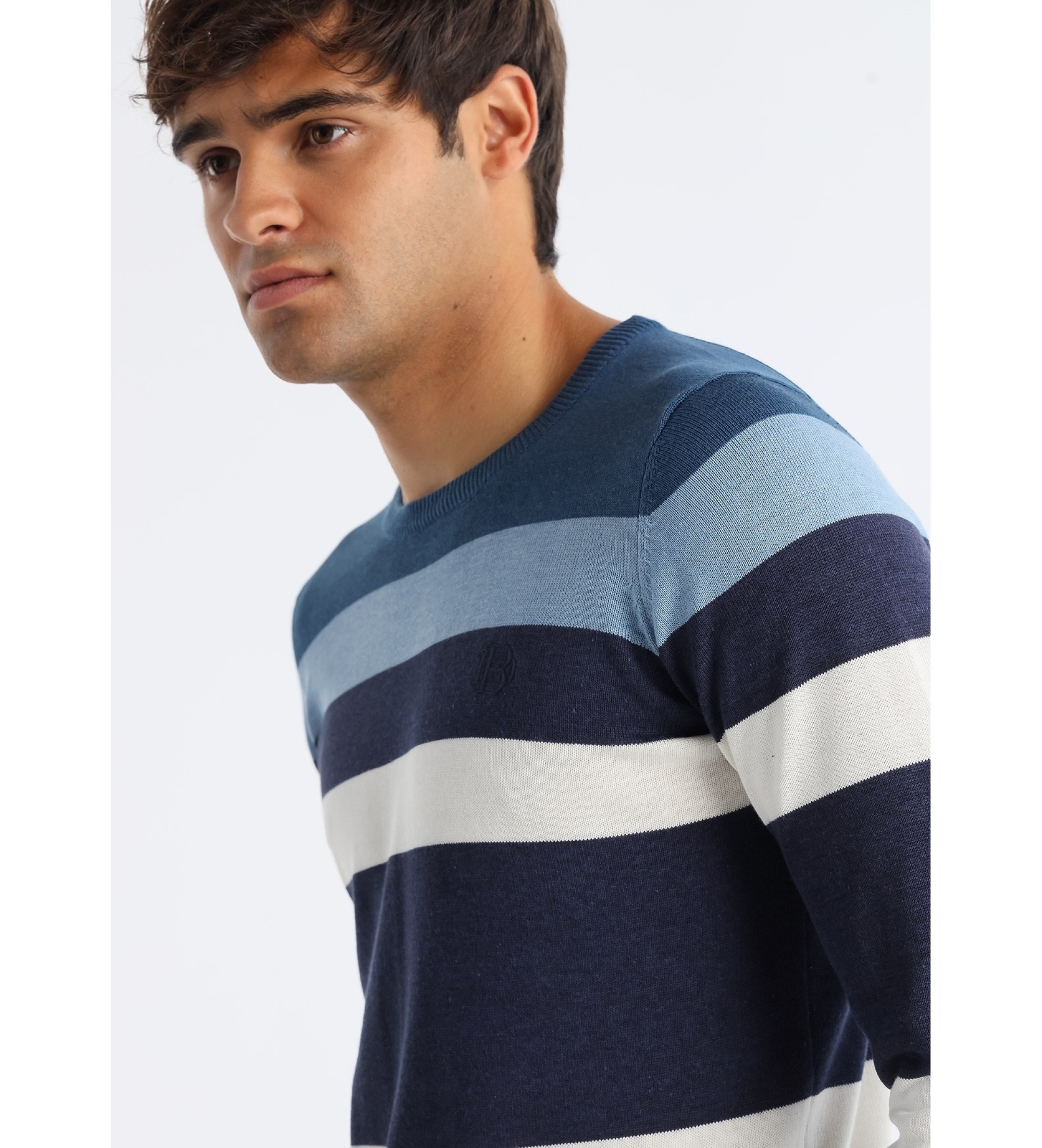 Bendorff Camisola s riscas azul-marinho