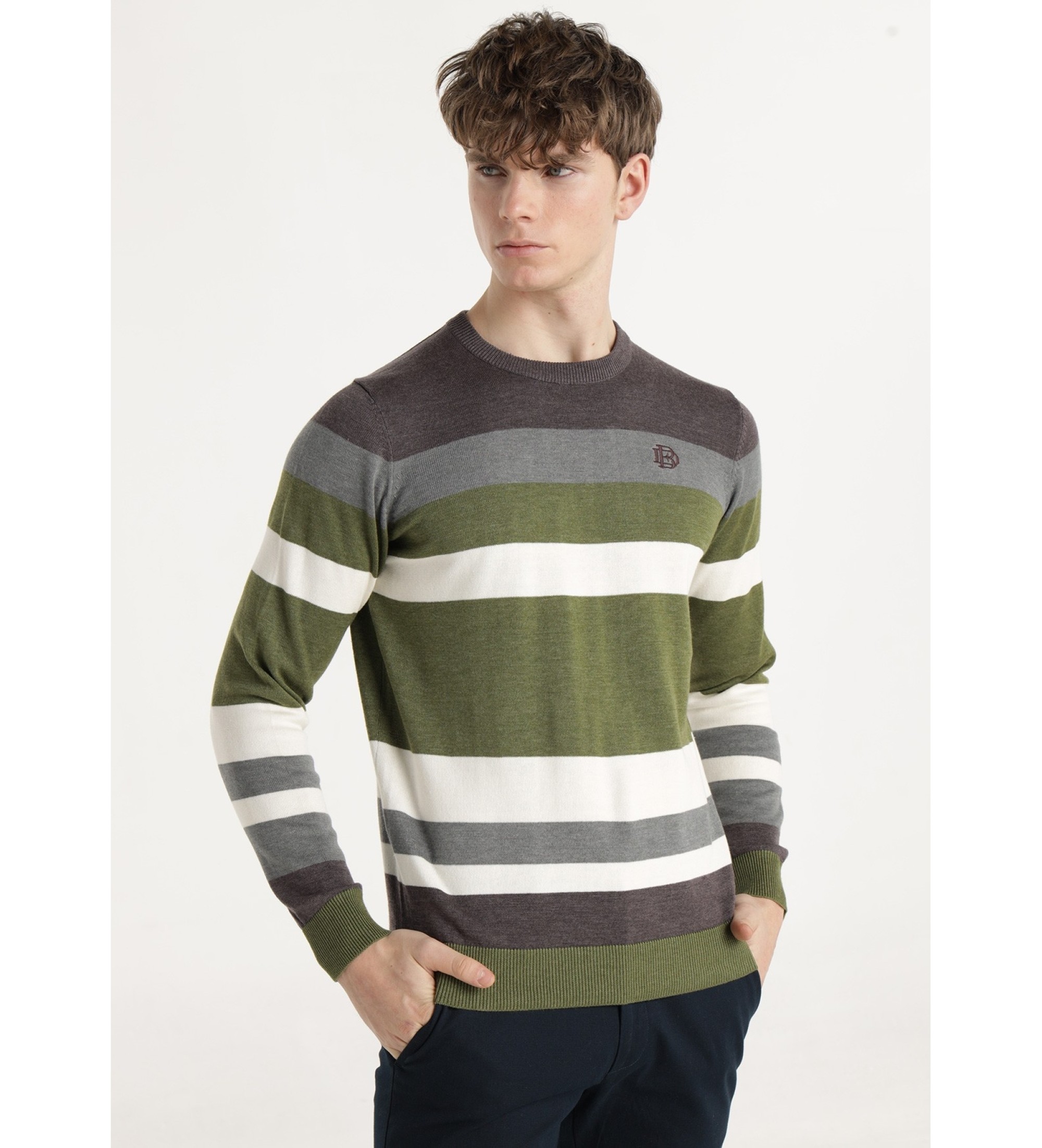 Bendorff Camisola de riscas verdes