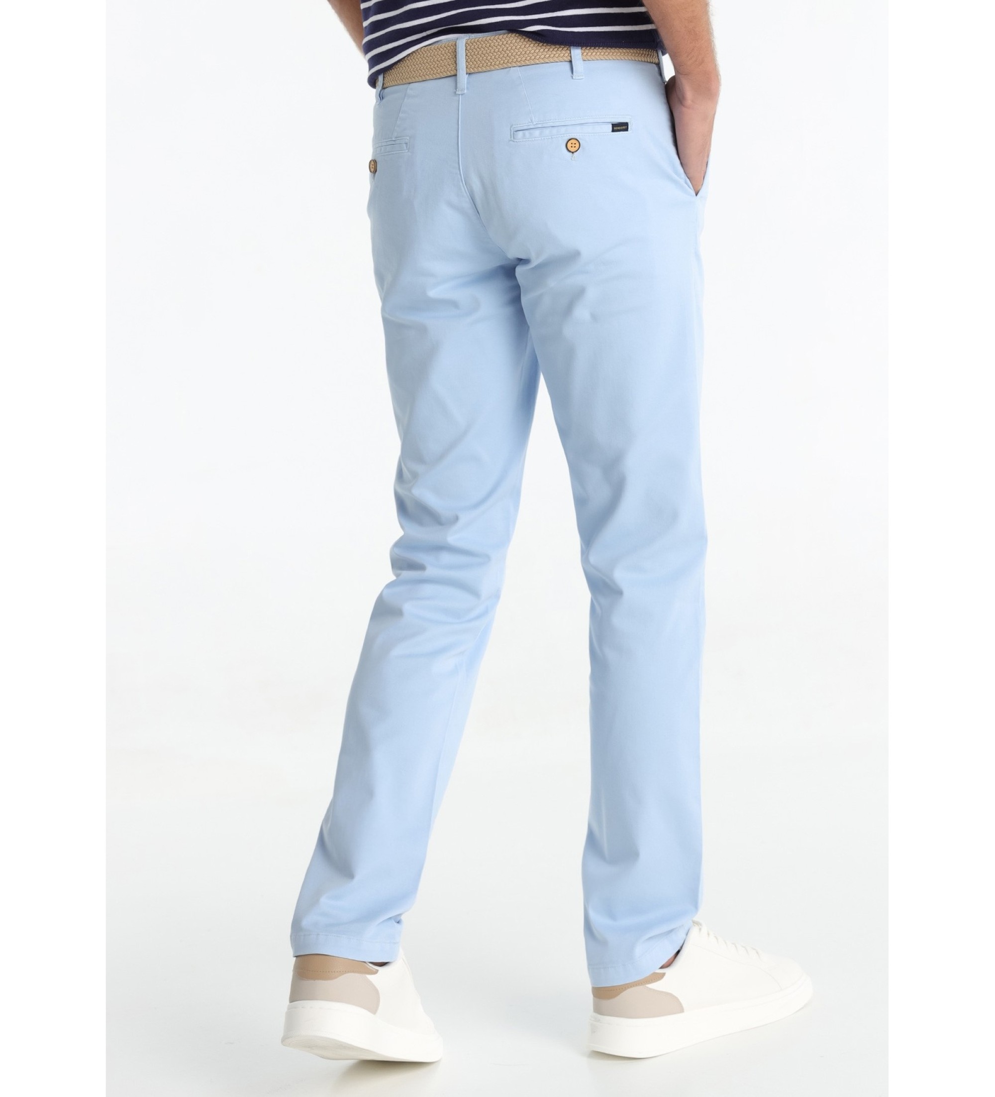 Bendorff Pantalon chino bleu