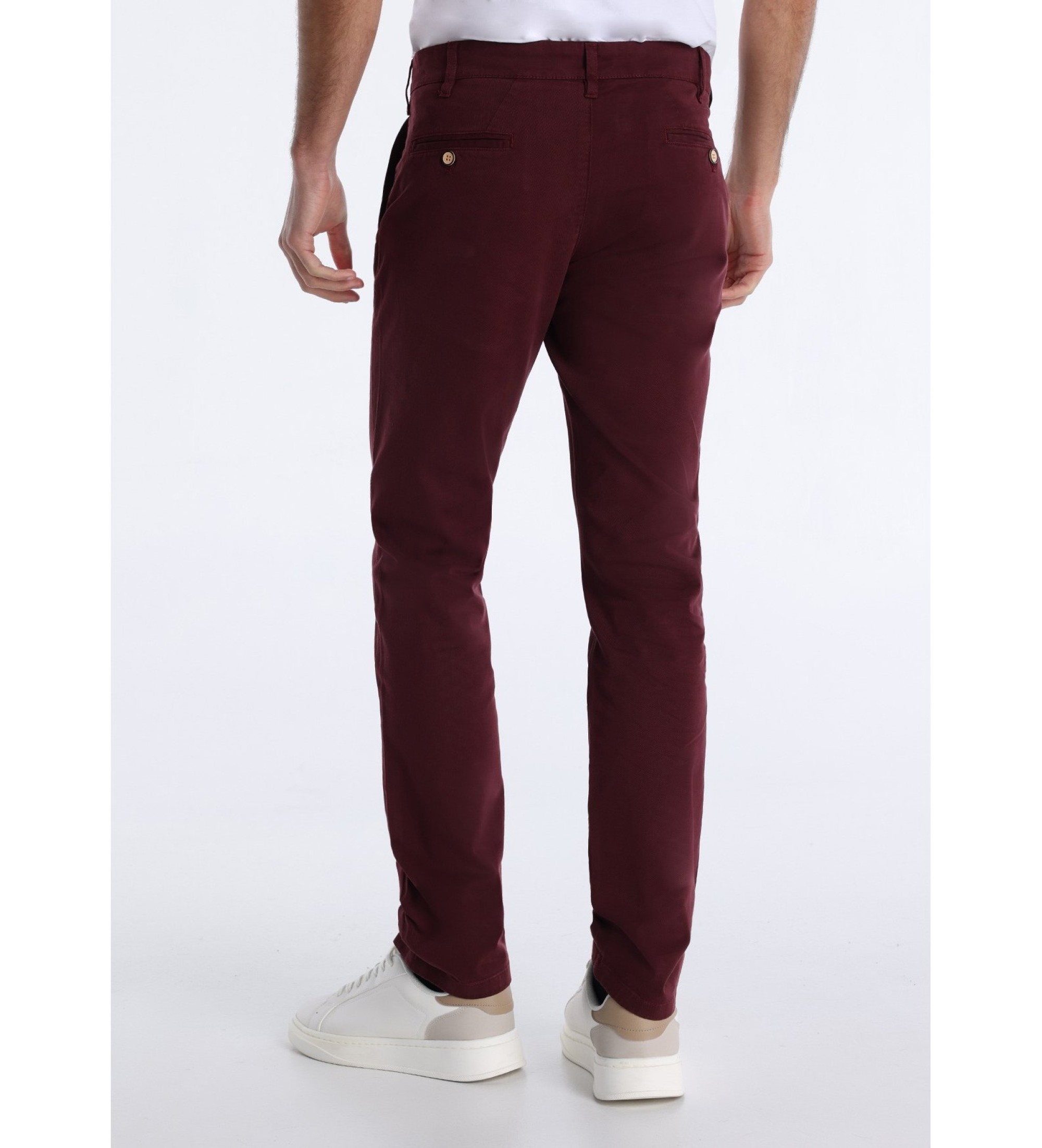 Bendorff Pantaln Chino Regular Fit granate