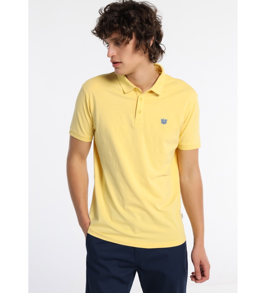 Bendorff Polo à manches courtes avec logo jaune
