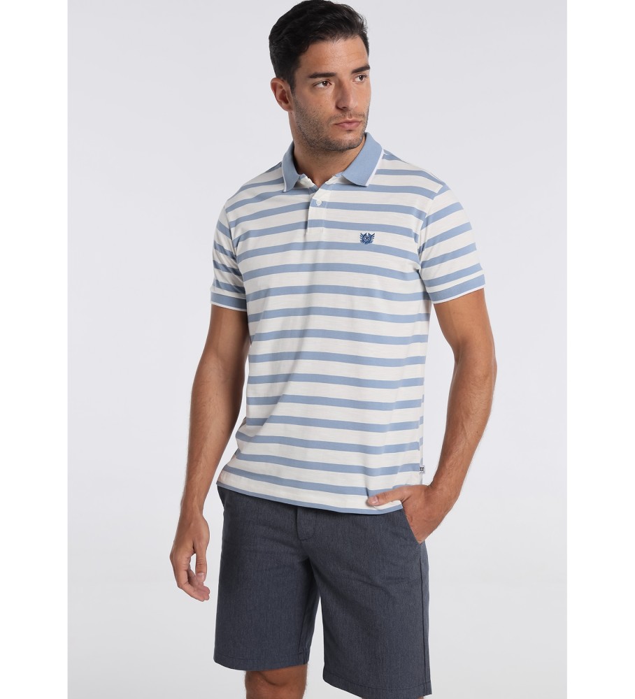 Bendorff Blue stripe polo shirt