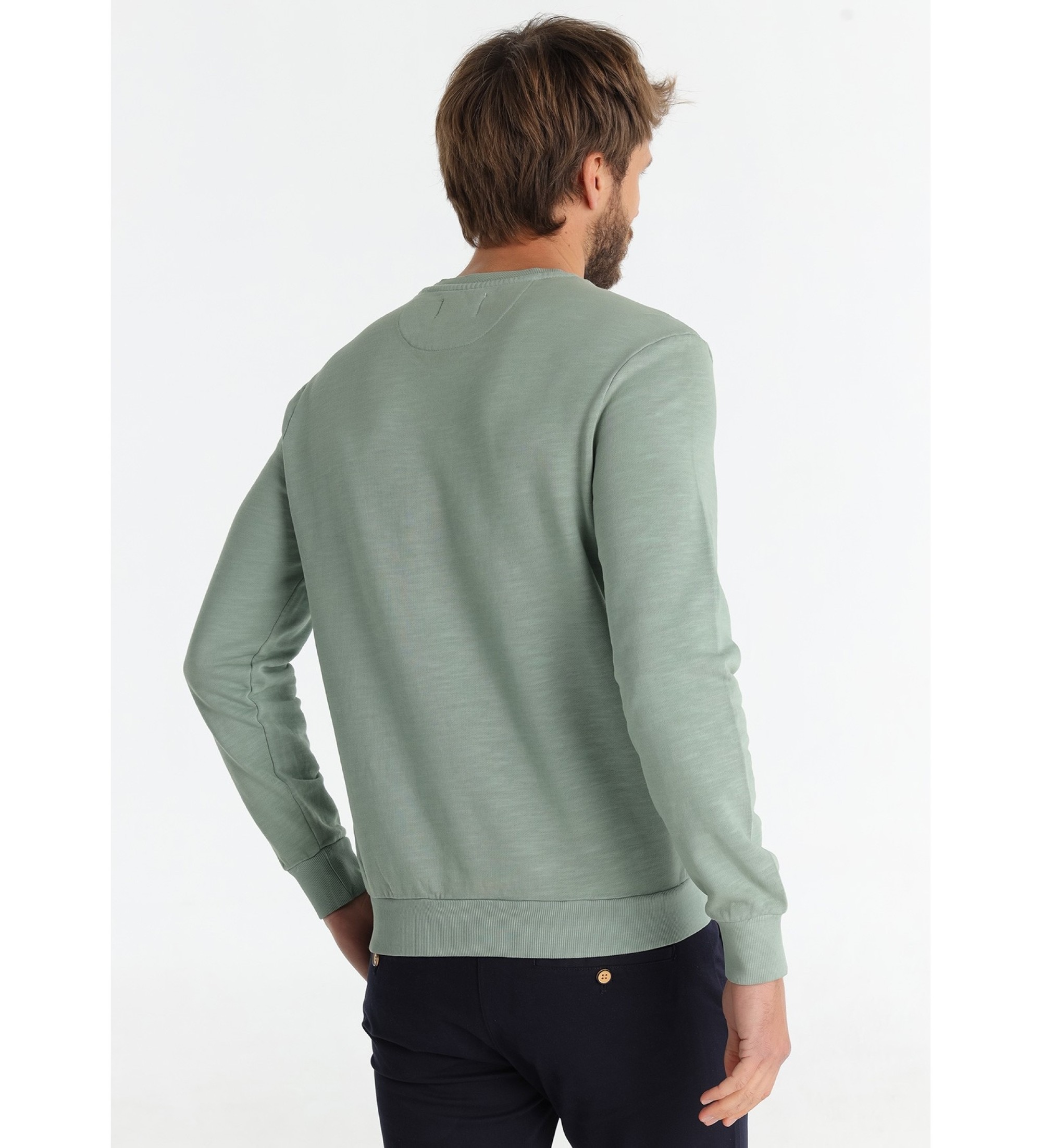 Bendorff Felpa con cappuccio verde