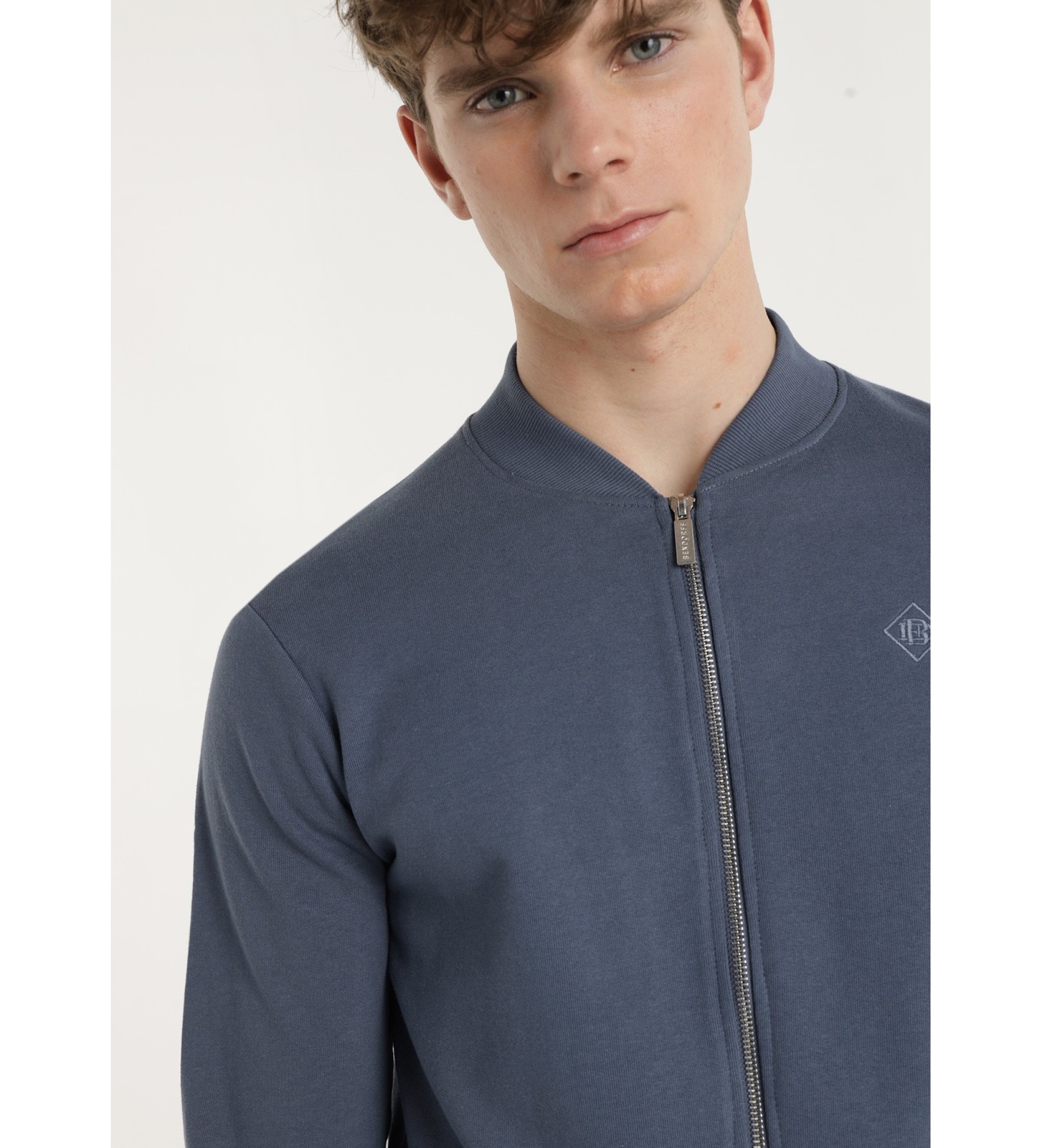 Bendorff Camisola de bombardeiro azul