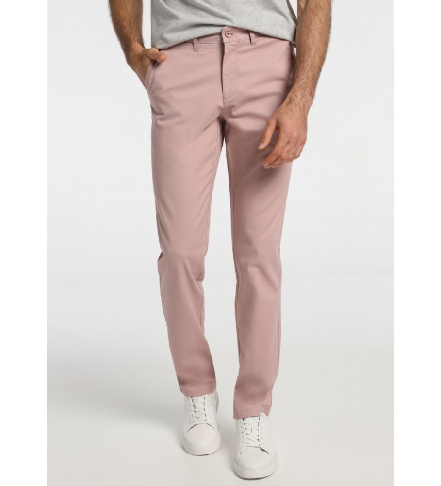 Bendorff Comfort Fit Chino Trousers pink 