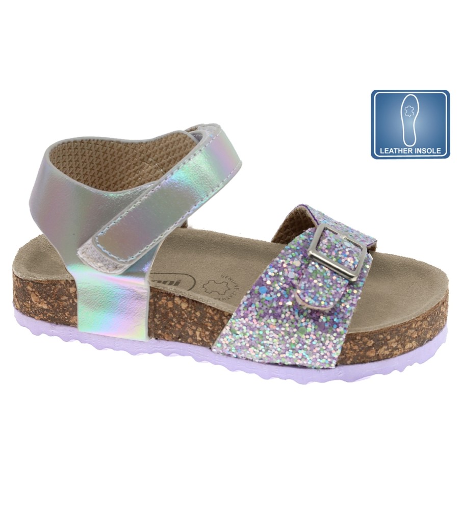 Bio-sandaler til børn 2197891 sølv - butik med fodtøj, mode og tilbehør - i sko og designersko