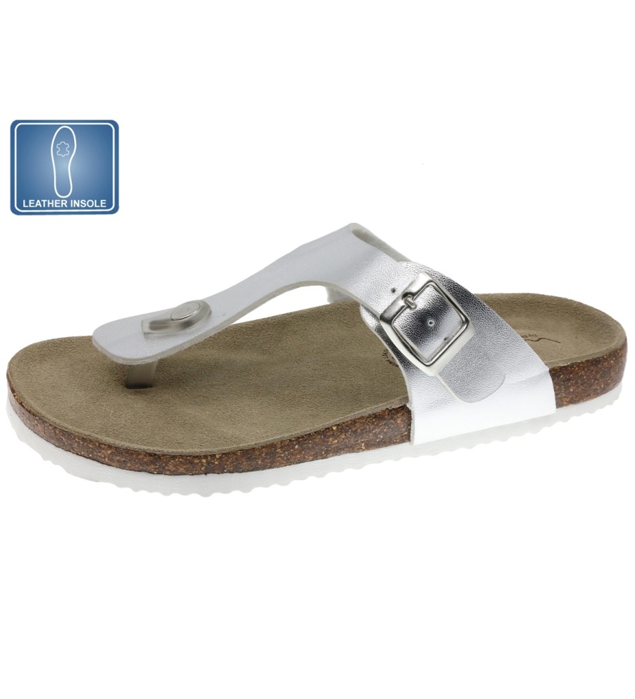 Torrent katastrofe Express Beppi Bio sandaler 2199801 sølv - Esdemarca butik med fodtøj, mode og  tilbehør - bedste mærker i sko og designersko