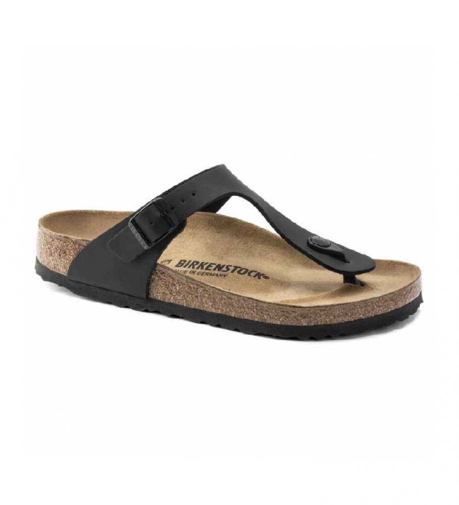 Birkenstock Sandales Normal Gizeh noir