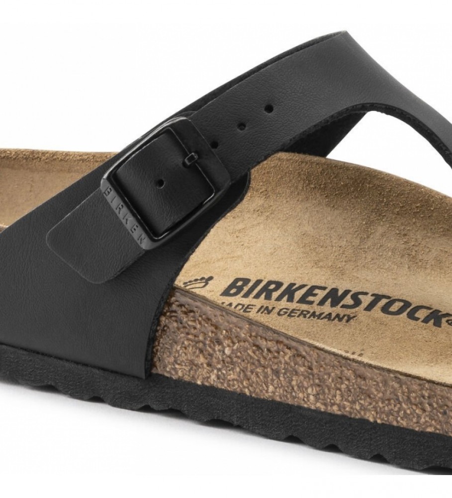 Birkenstock Sandales Normal Gizeh noir