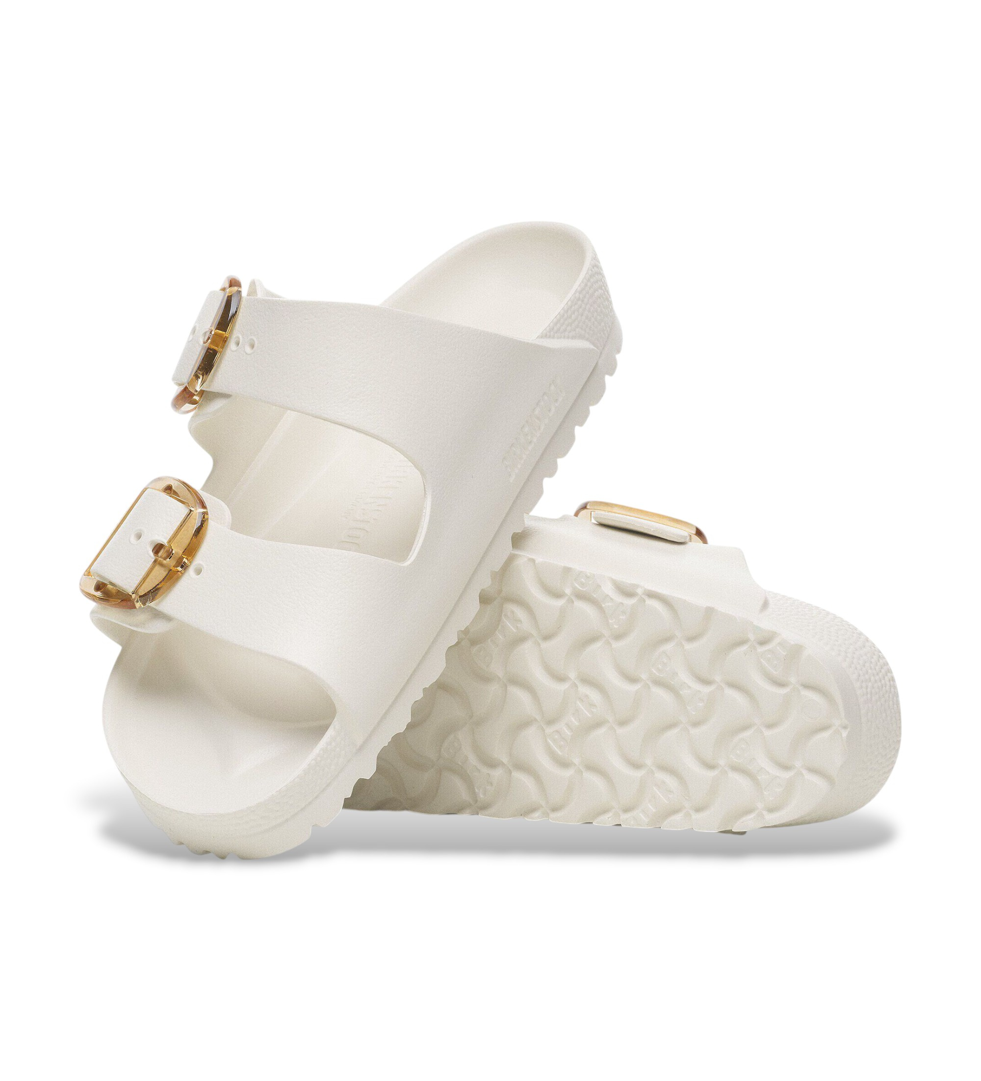 Birkenstock Sandalen Arizona Big Buckle EVA (Smalle Pasvorm) wit