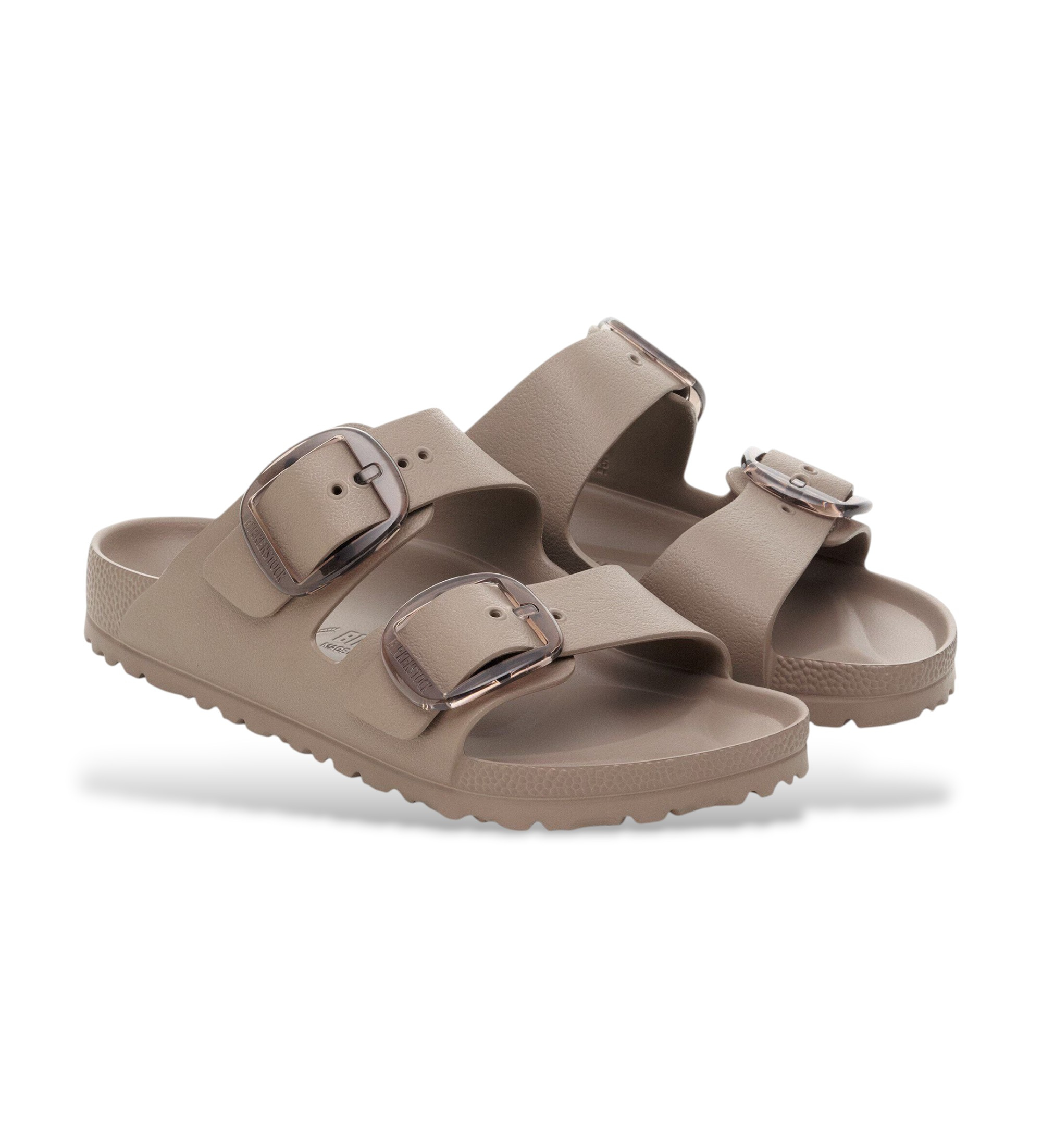 Birkenstock Sandalen Arizona Big Buckle EVA (Smalle Pasvorm) taupe