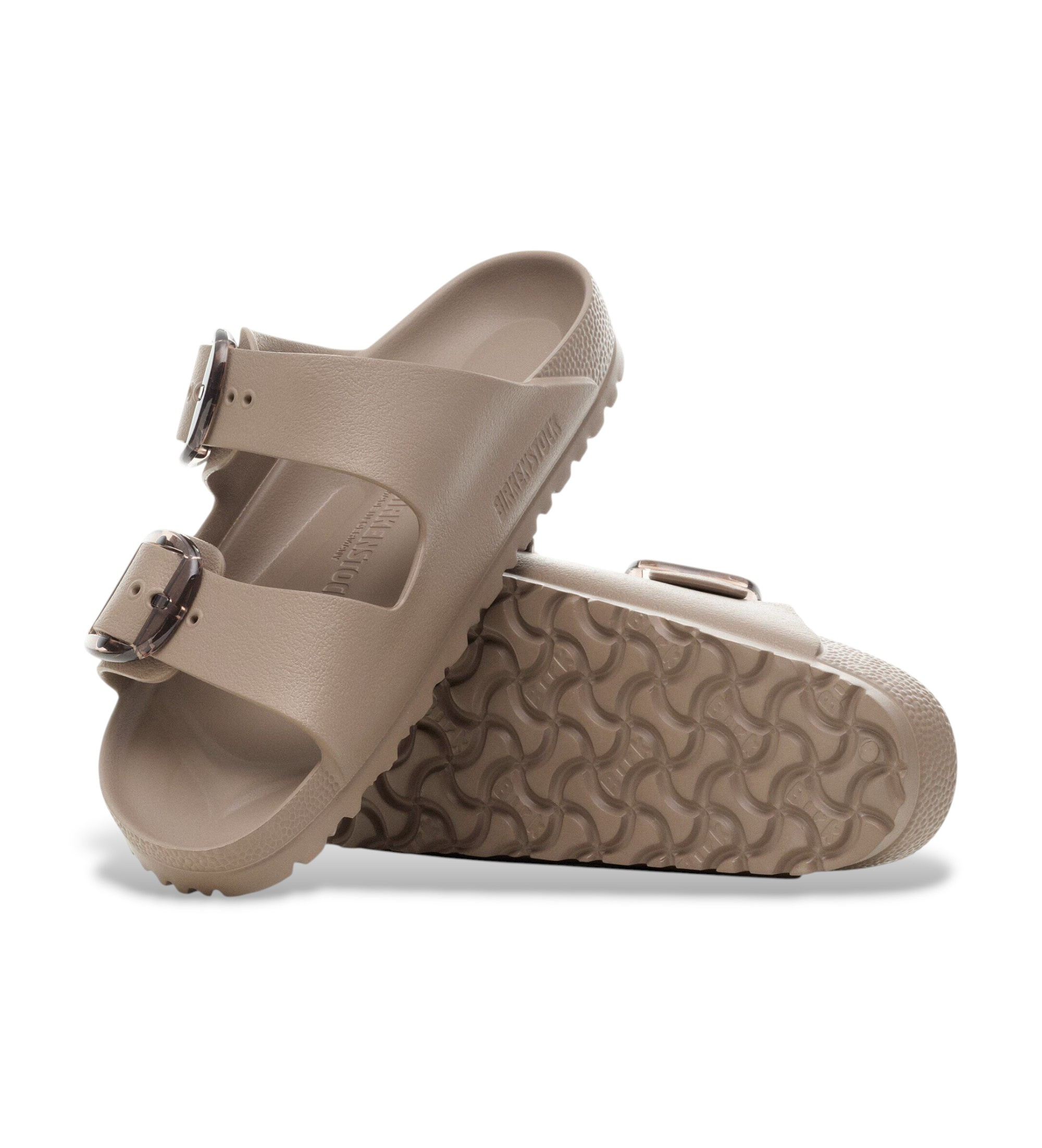 Birkenstock Sandalen Arizona Big Buckle EVA (Smalle Pasvorm) taupe