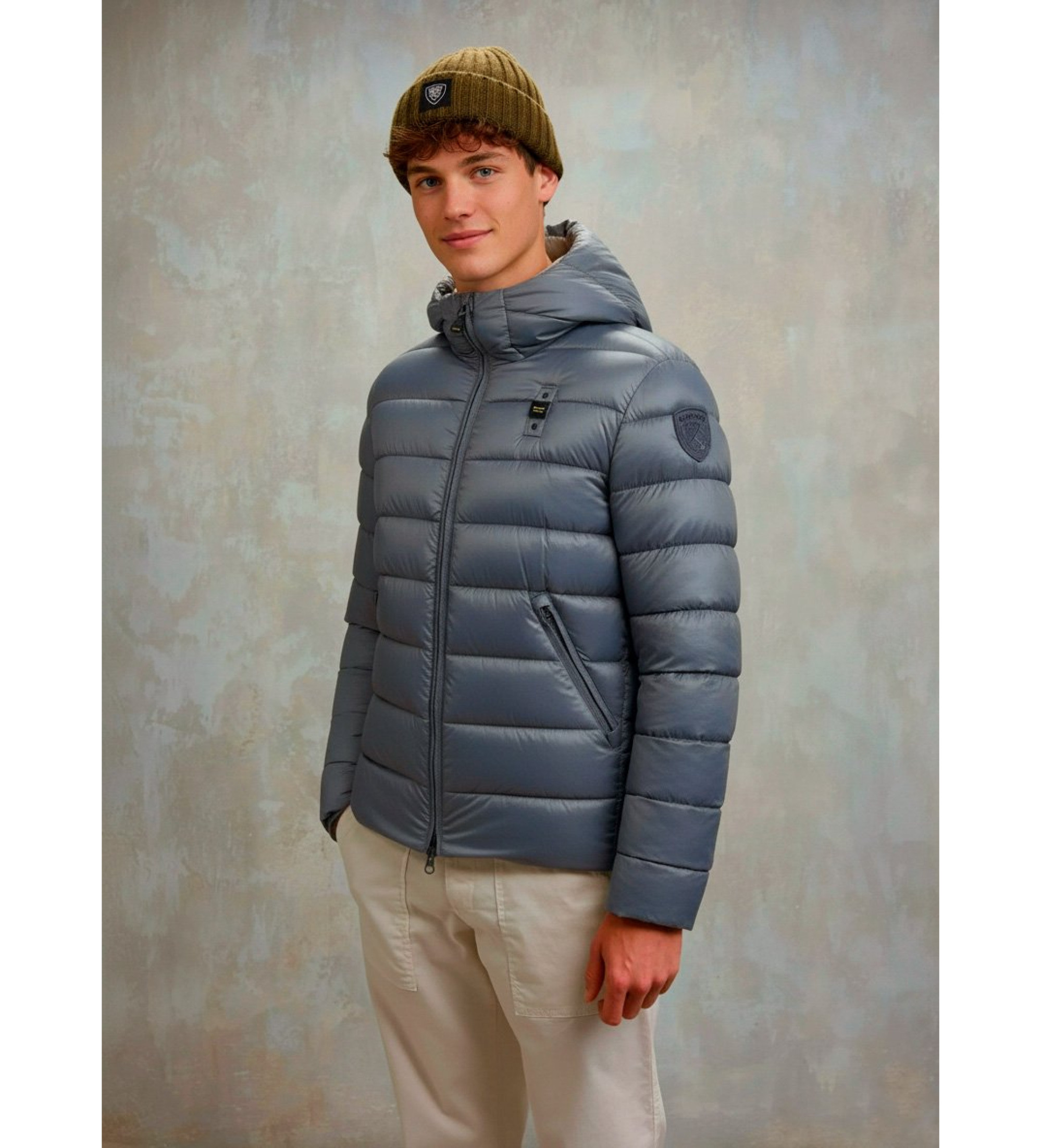 Blauer Grey Eco Adams reefer Blauer Grey Eco Adams reefer