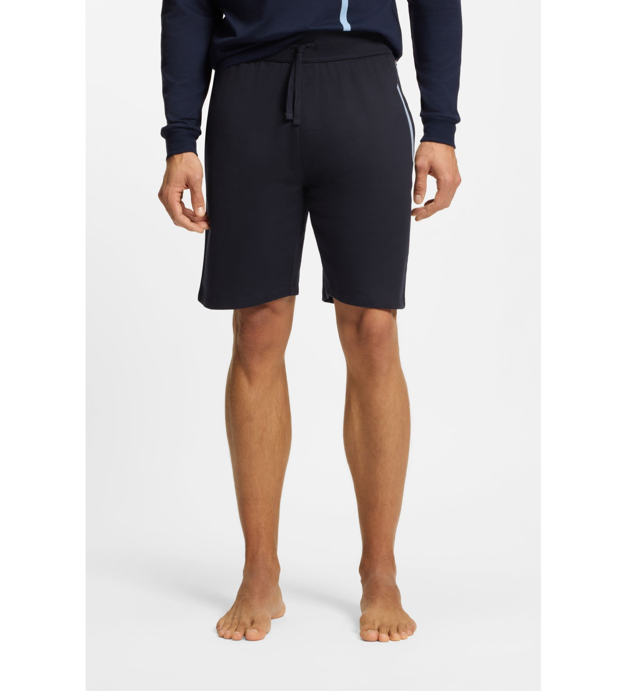 BOSS Autentiske marineblå shorts BOSS Autentiske marineblå shorts
