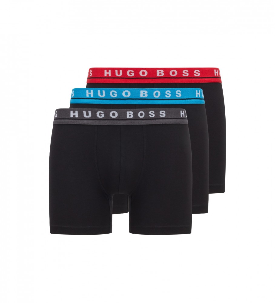 BOSS Pack 3 boxers Brief negro
