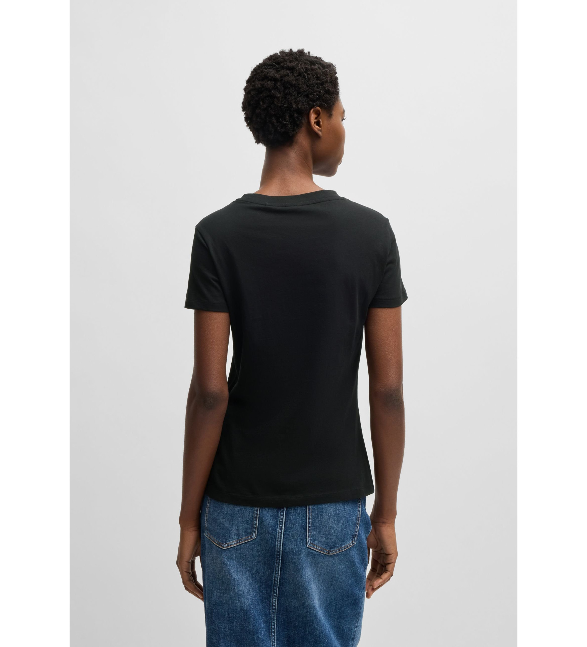 BOSS Majica Esogo črna BOSS Majica Esogo črna