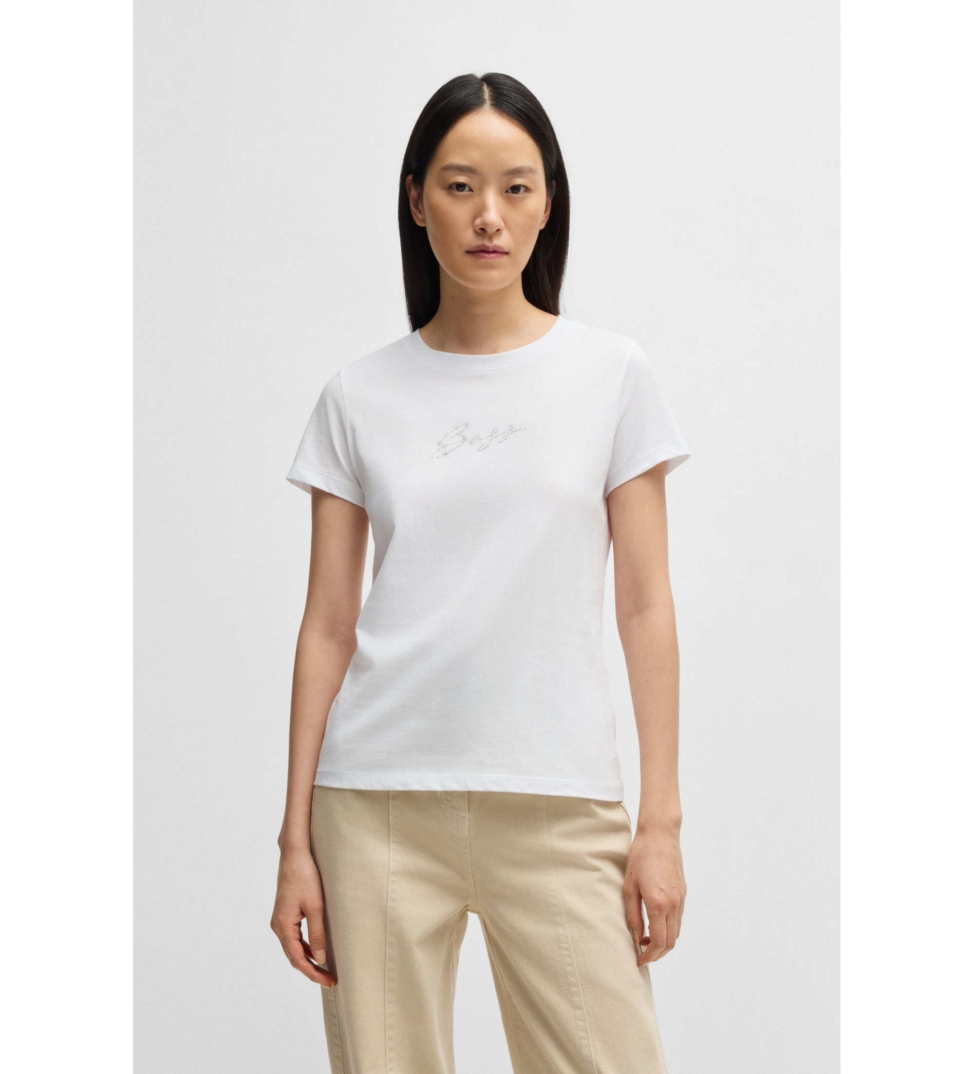 BOSS Majica Esogo bela BOSS Majica Esogo bela