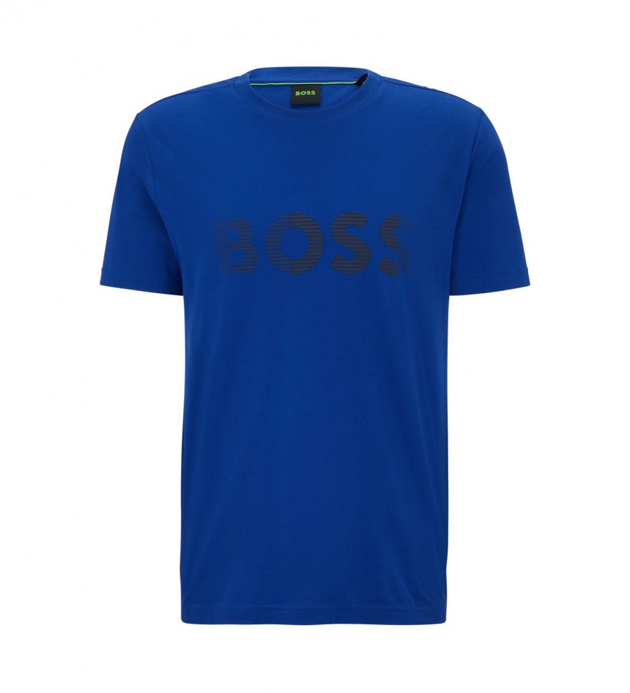 BOSS Blue Design Knitted T-shirt