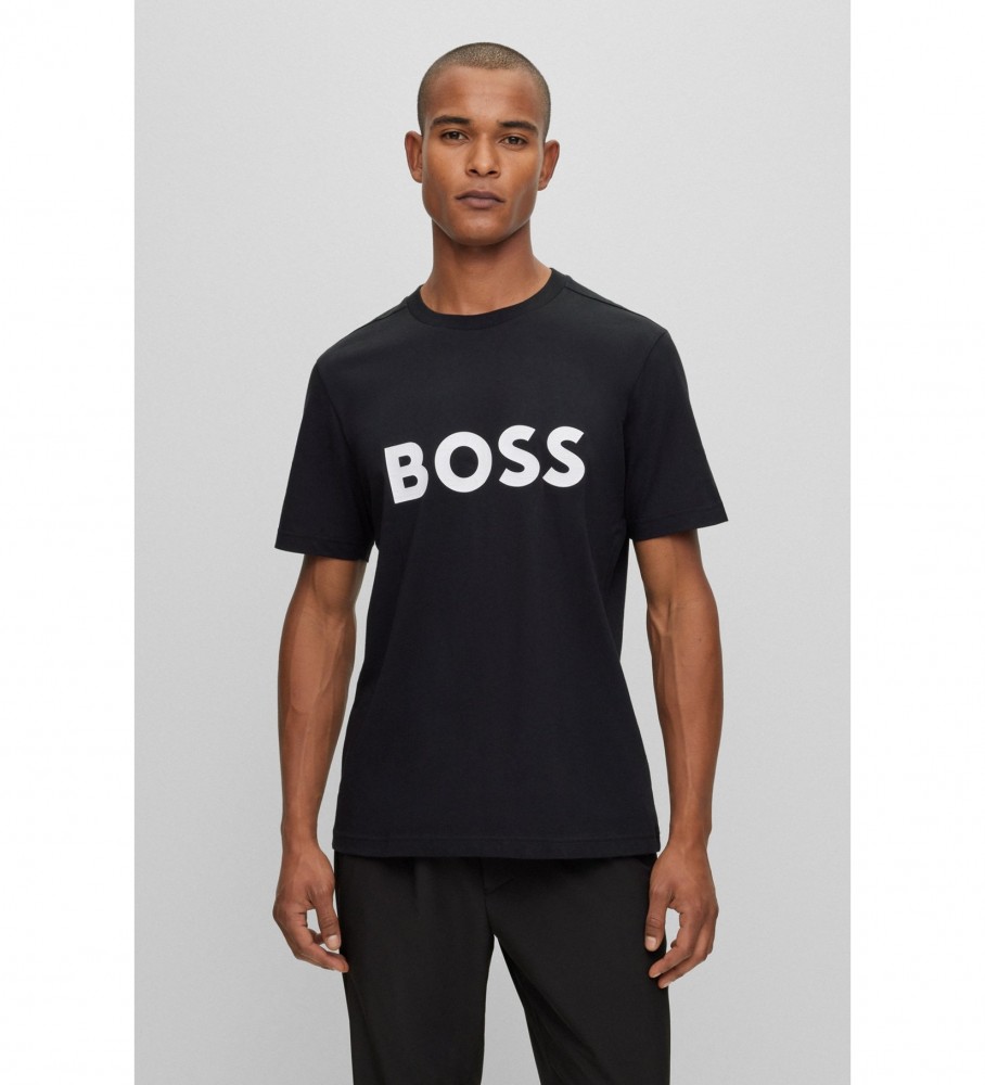 BOSS Regular fit T-shirt black