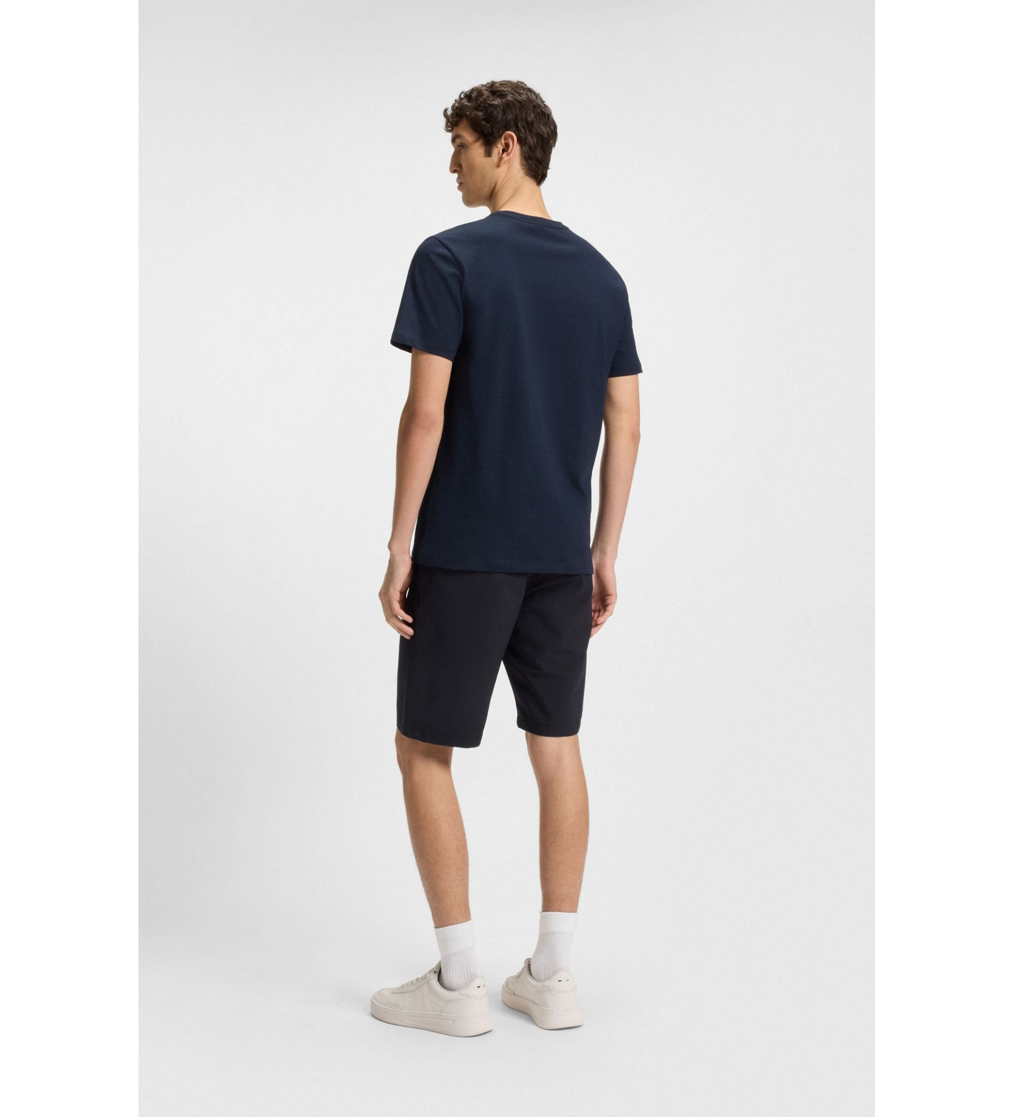 BOSS Navy Tapered Chino-bukser Ds BOSS Navy Tapered Chino-bukser Ds