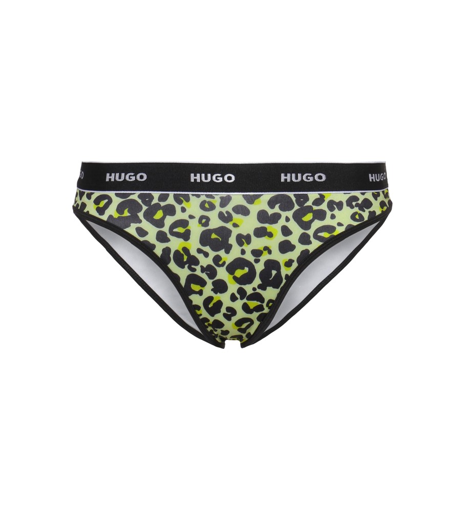 HUGO Slip bikini classico 10243735 01 leopardato