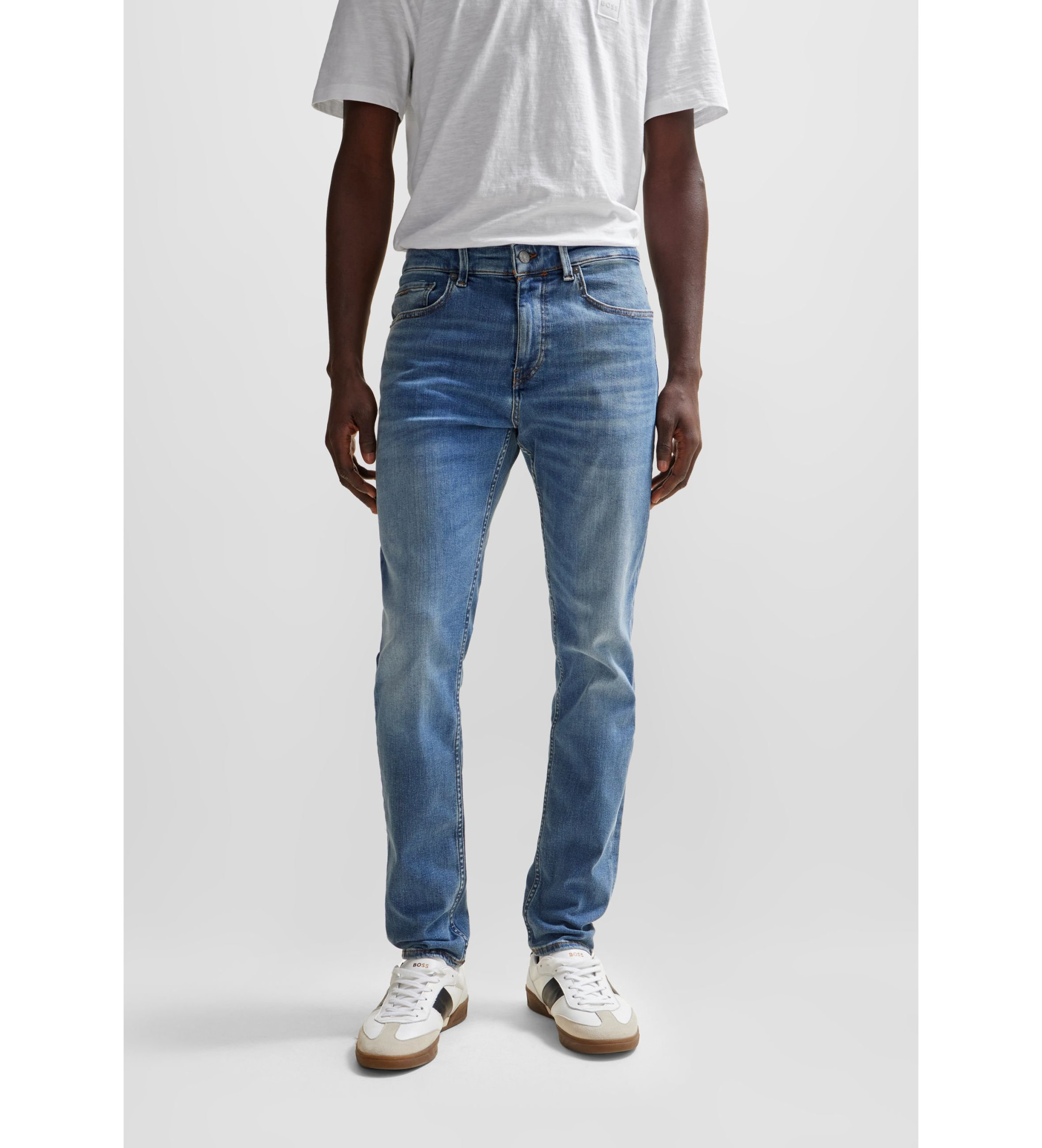 BOSS Blå Delano-jeans BOSS Blå Delano-jeans