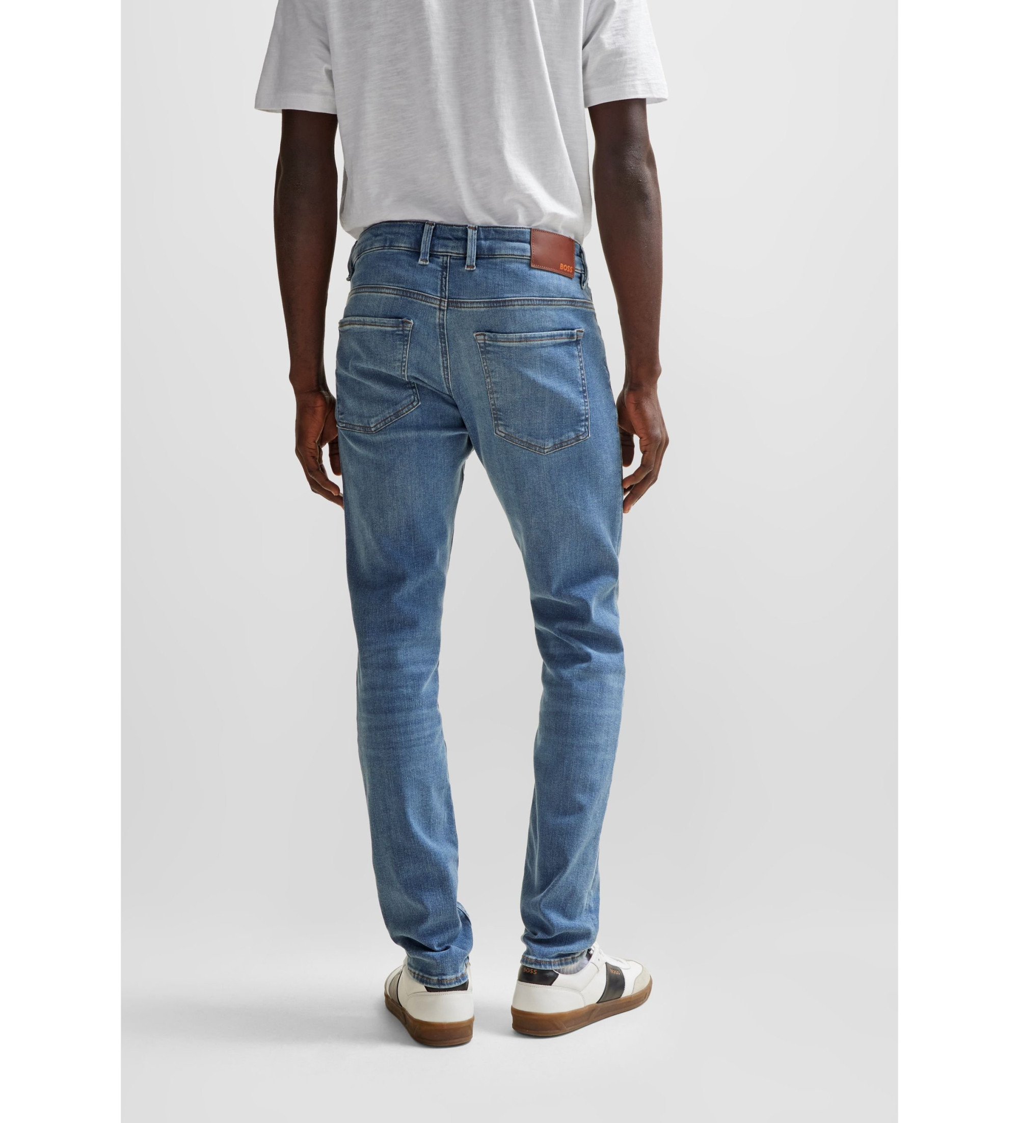 BOSS Blå Delano-jeans BOSS Blå Delano-jeans