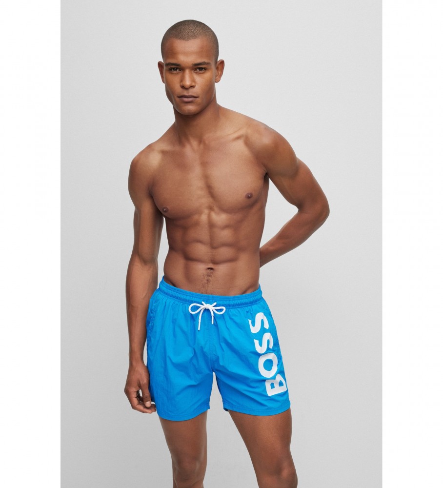 BOSS Fato de banho azul polvo BOSS Fato de banho azul polvo