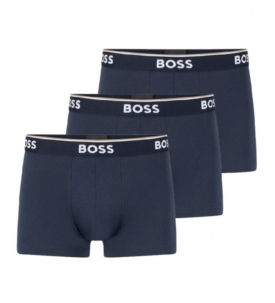 BOSS Pack of 3 boxers 50475274 navy