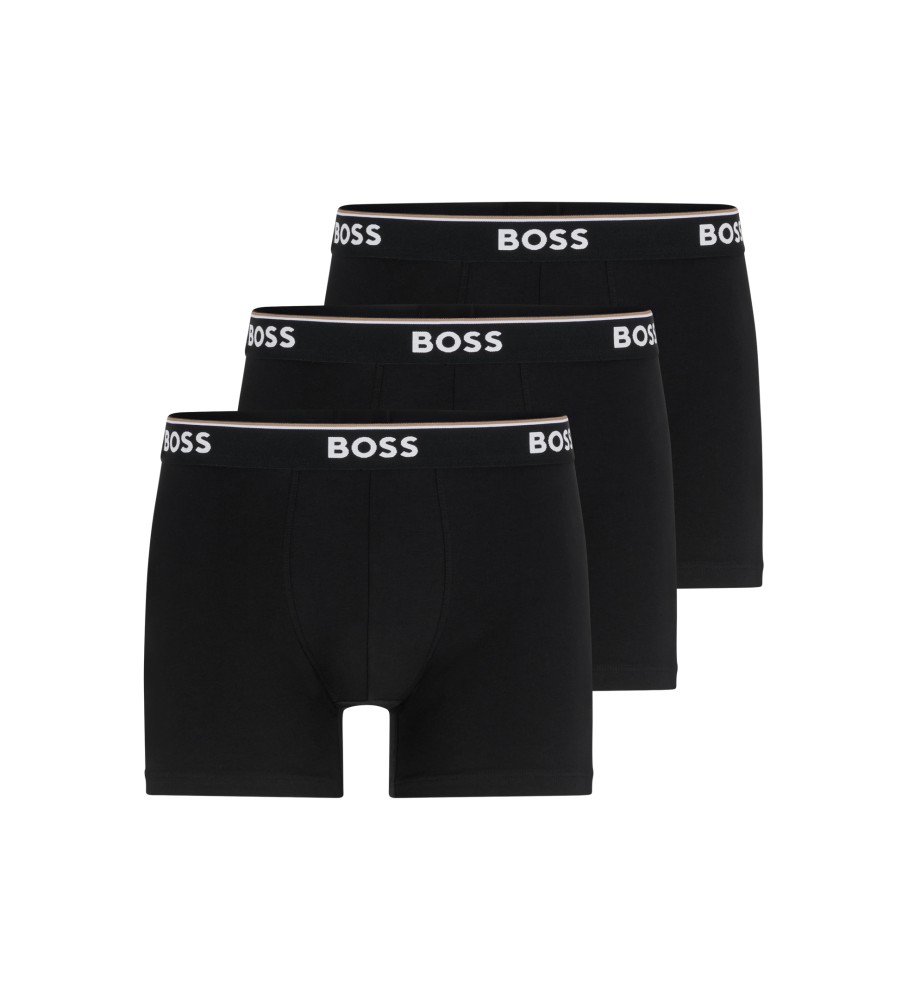 BOSS Pack of 3 boxers 50475282 black
