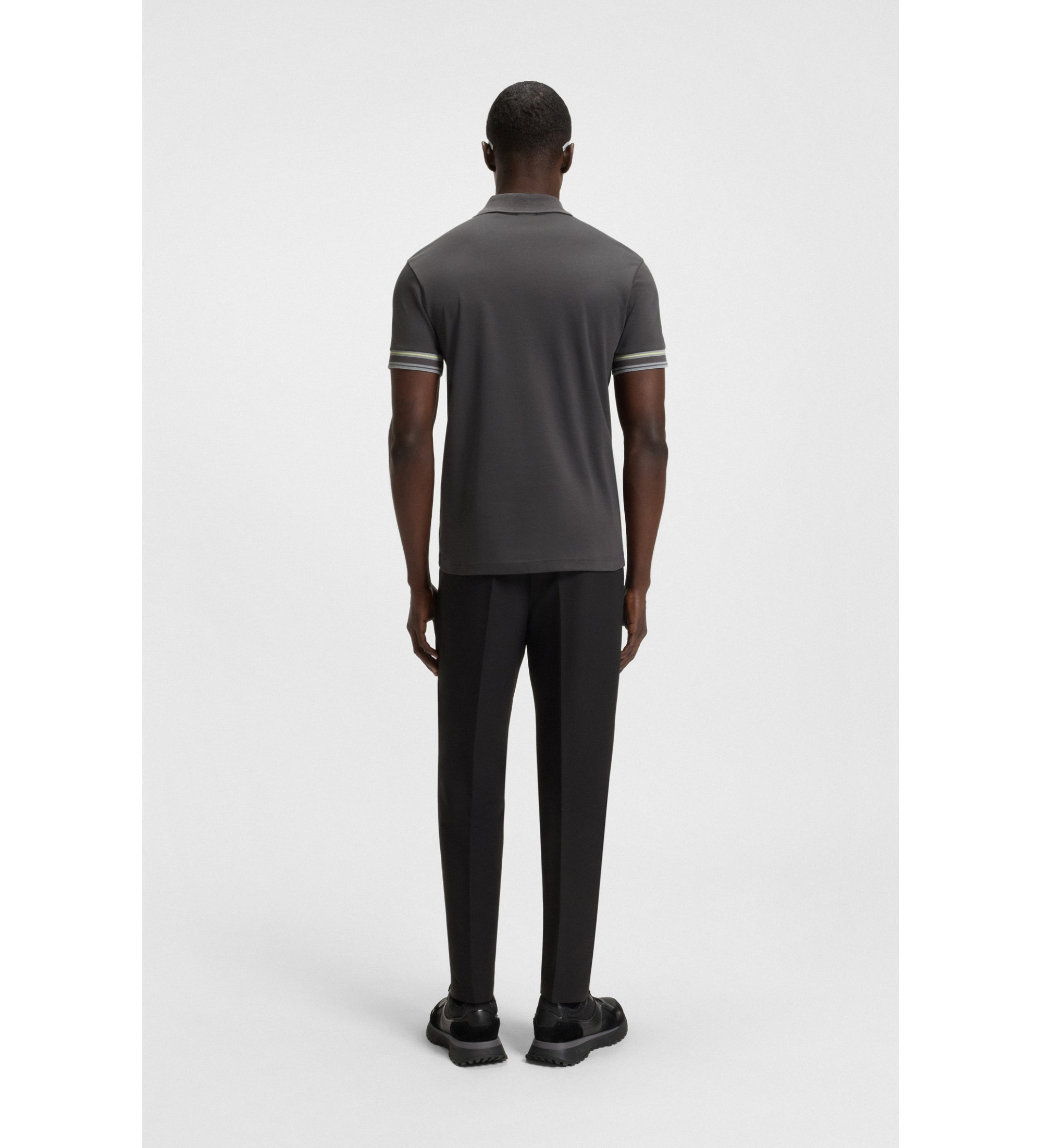 BOSS Polo gris Zone BOSS Polo gris Zone