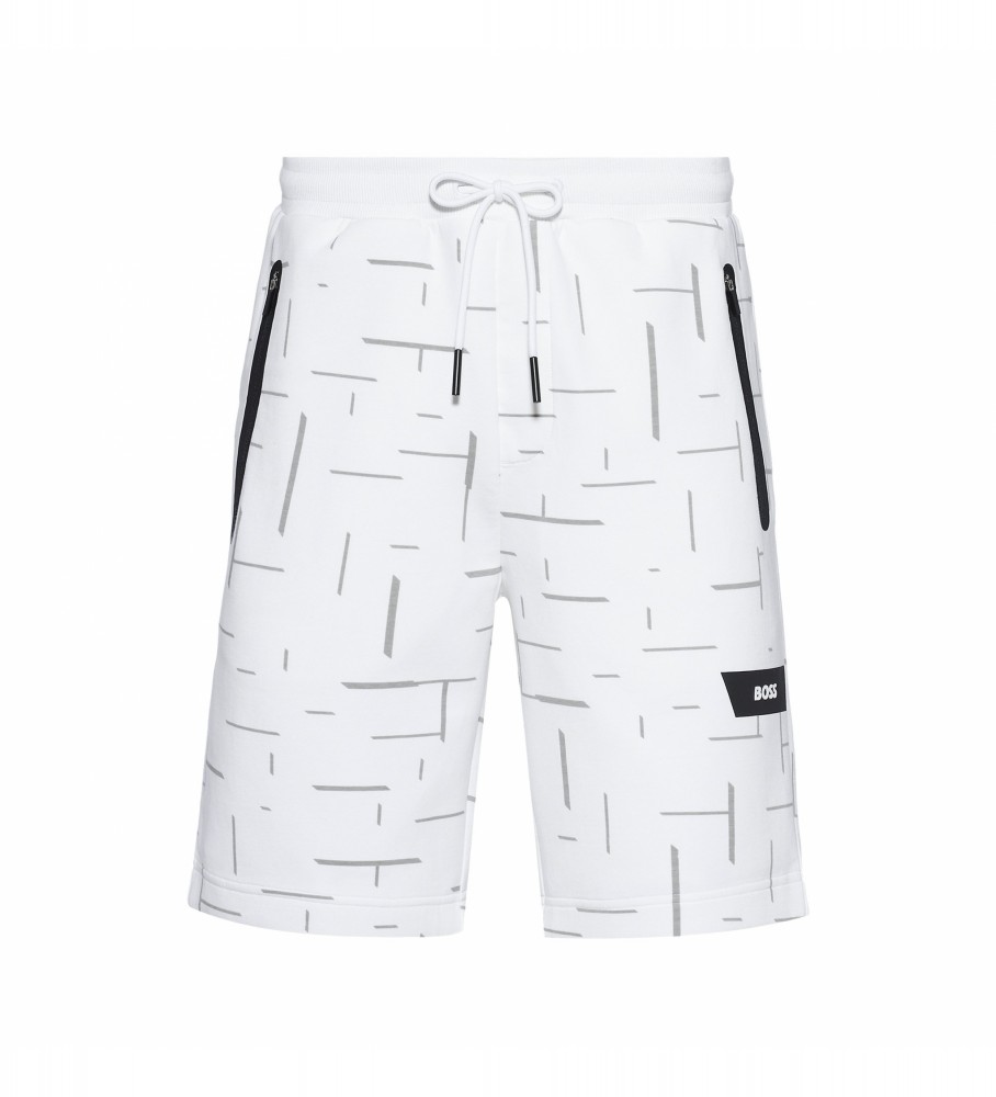 BOSS Weiße Shorts mit Kordelzug Accessoires - Schuhe, Esdemarca - für und Markenschuhe und Geschäft Markenturnschuhe Mode