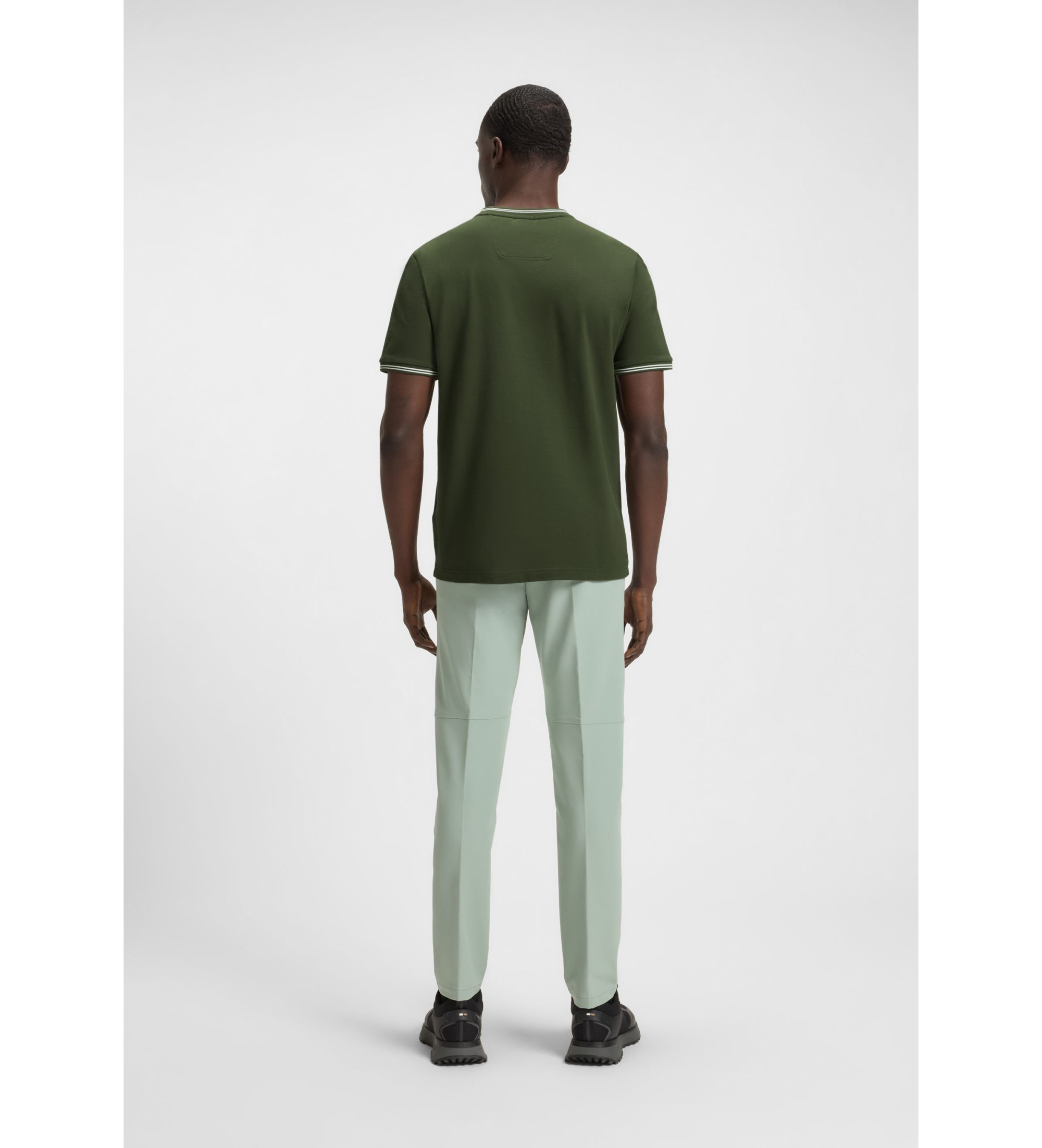 BOSS T-shirt vert Taul BOSS T-shirt vert Taul