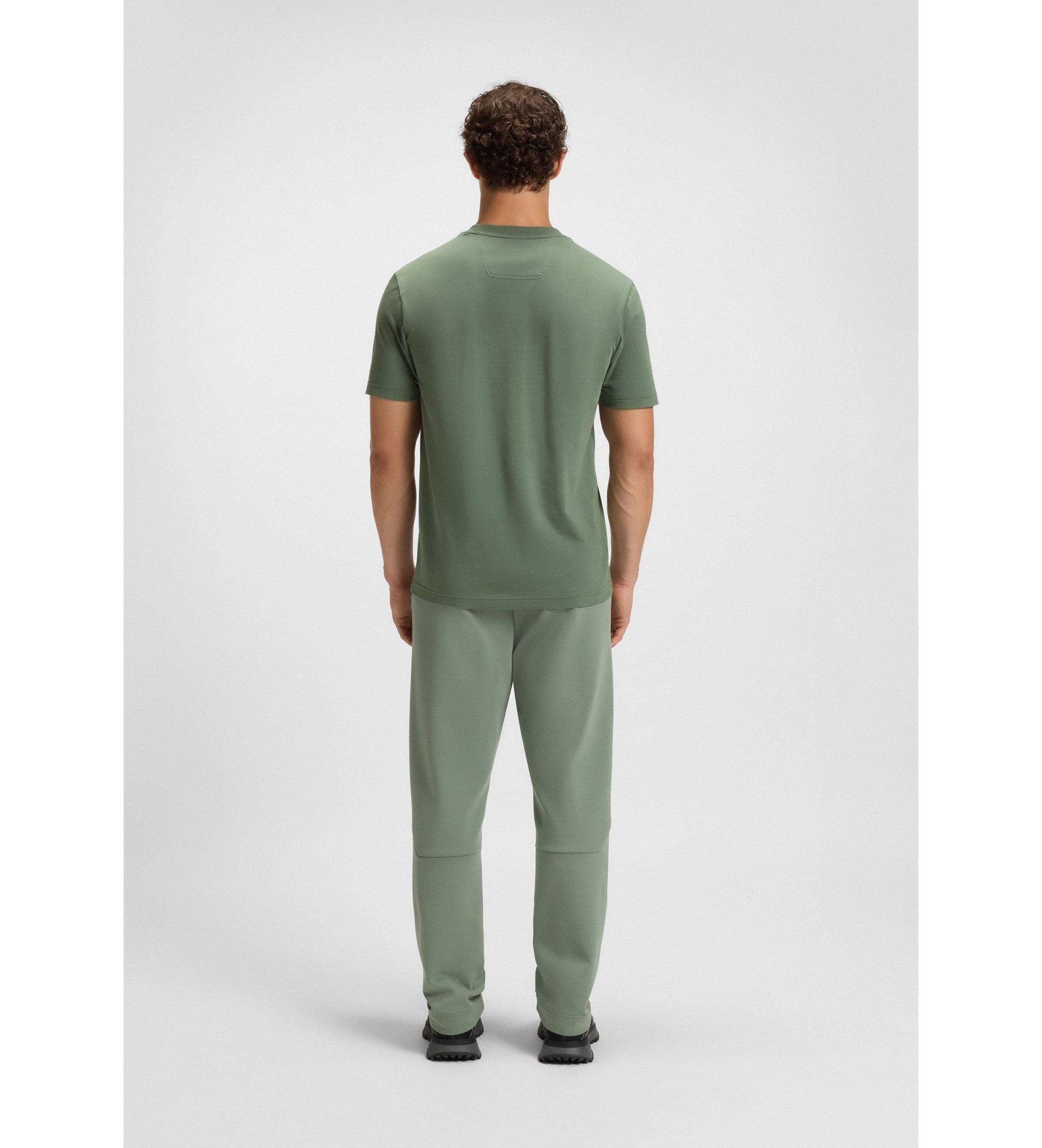 BOSS T-shirt Iconic Zone vert BOSS T-shirt Iconic Zone vert